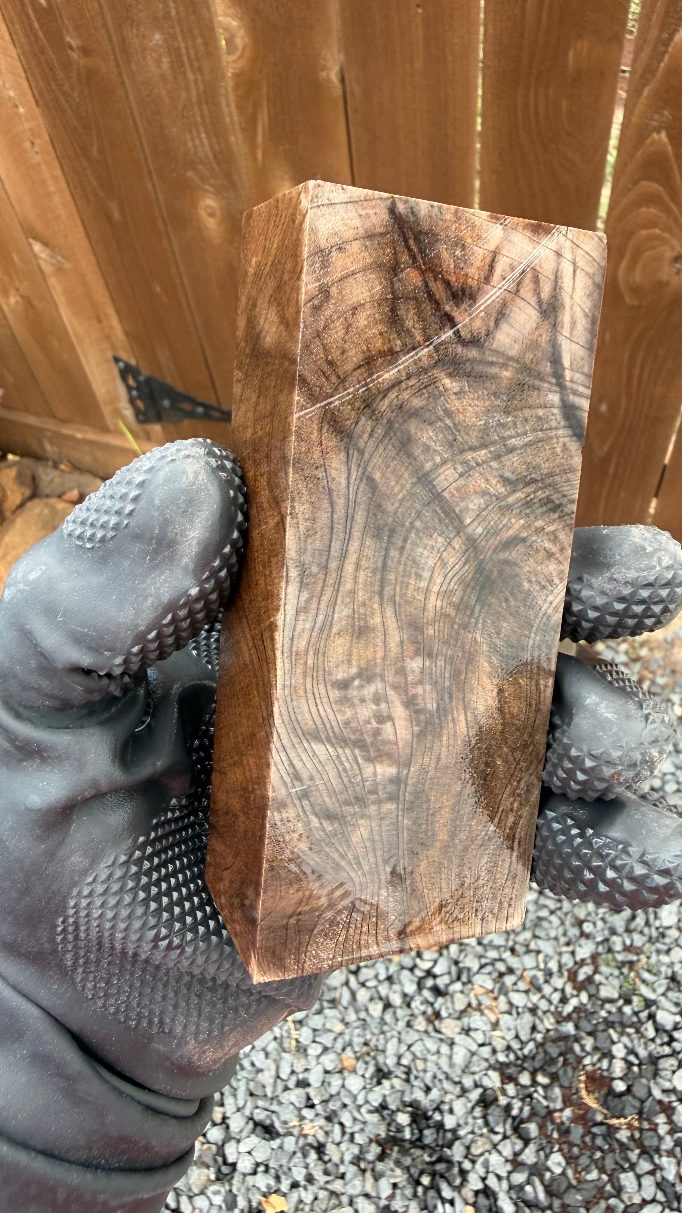 Ancient Sinker Cypress Block ASCB-261 (Stabilized)