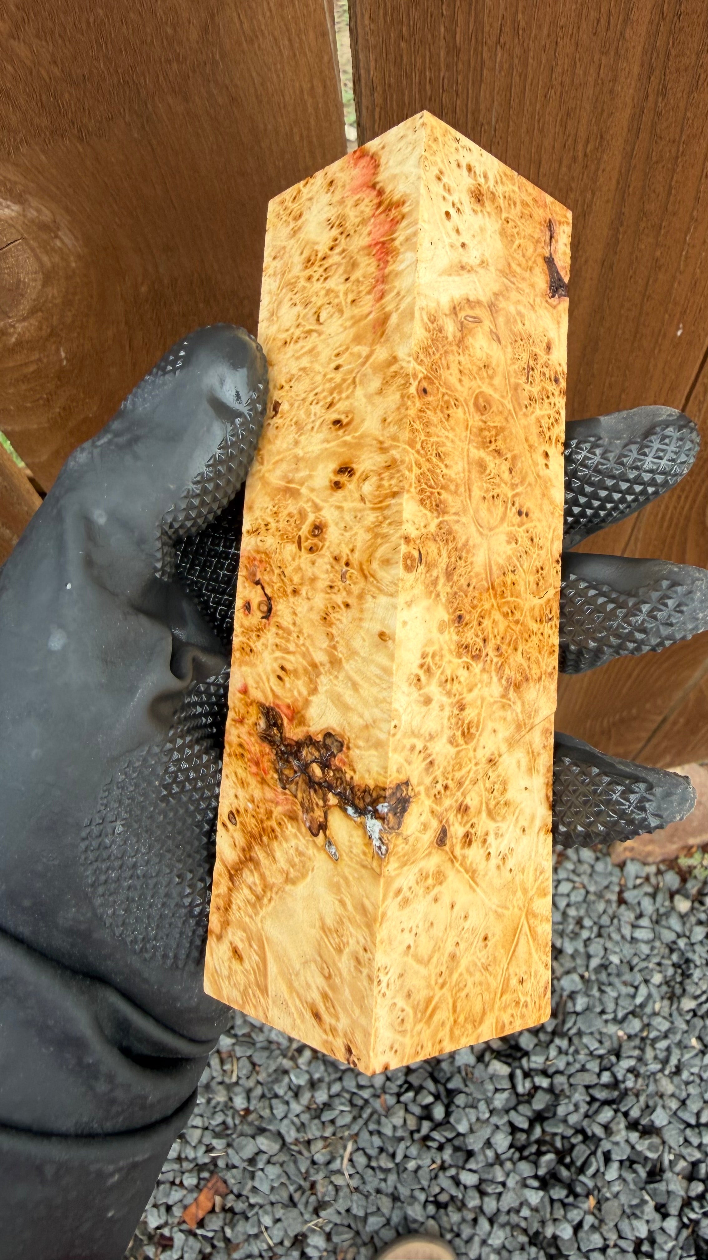 Box Elder Burl Block BEBB-242 (Stabilized)