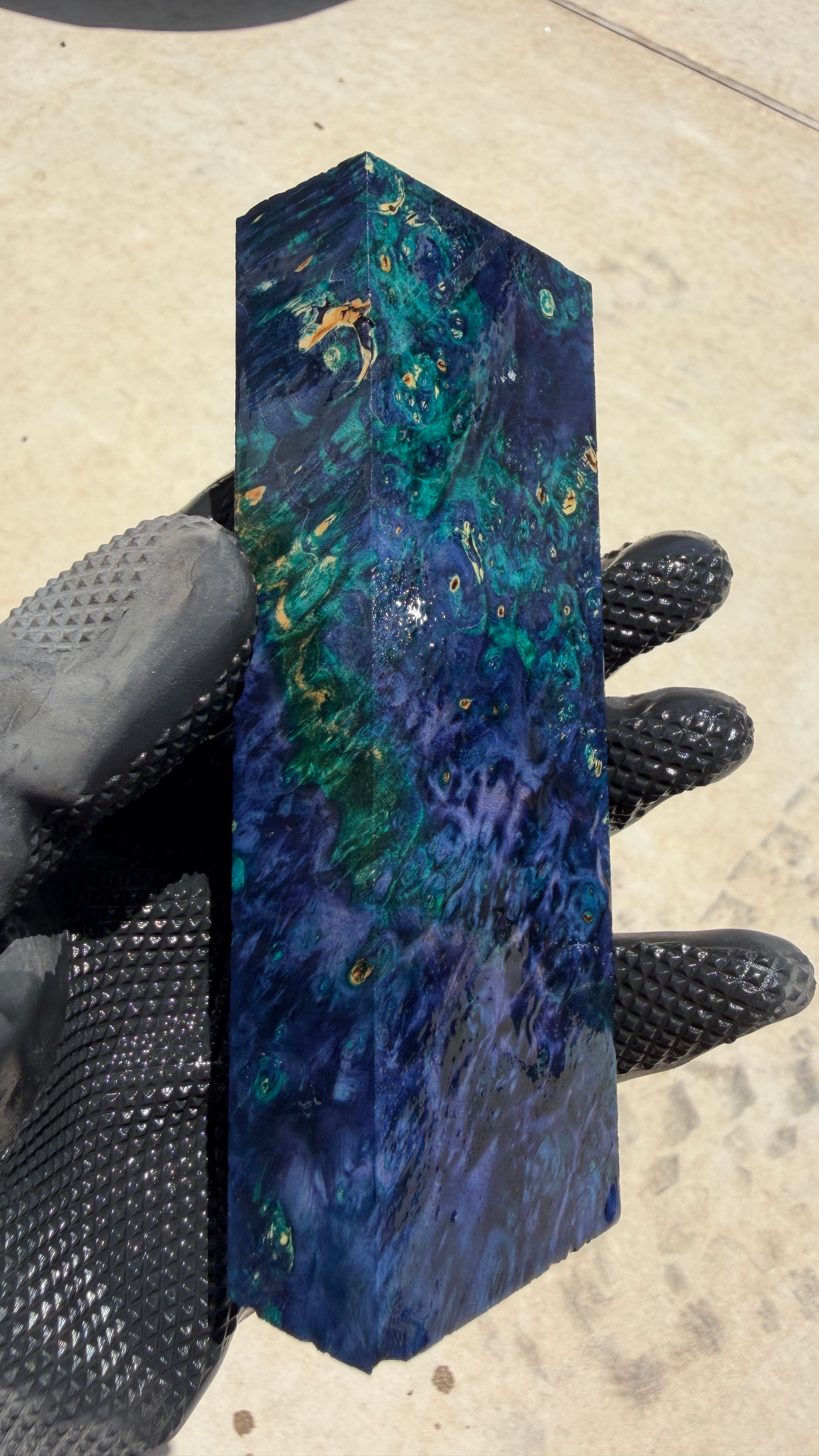 Box Elder Burl Block BEBB-232 (Stabilized)