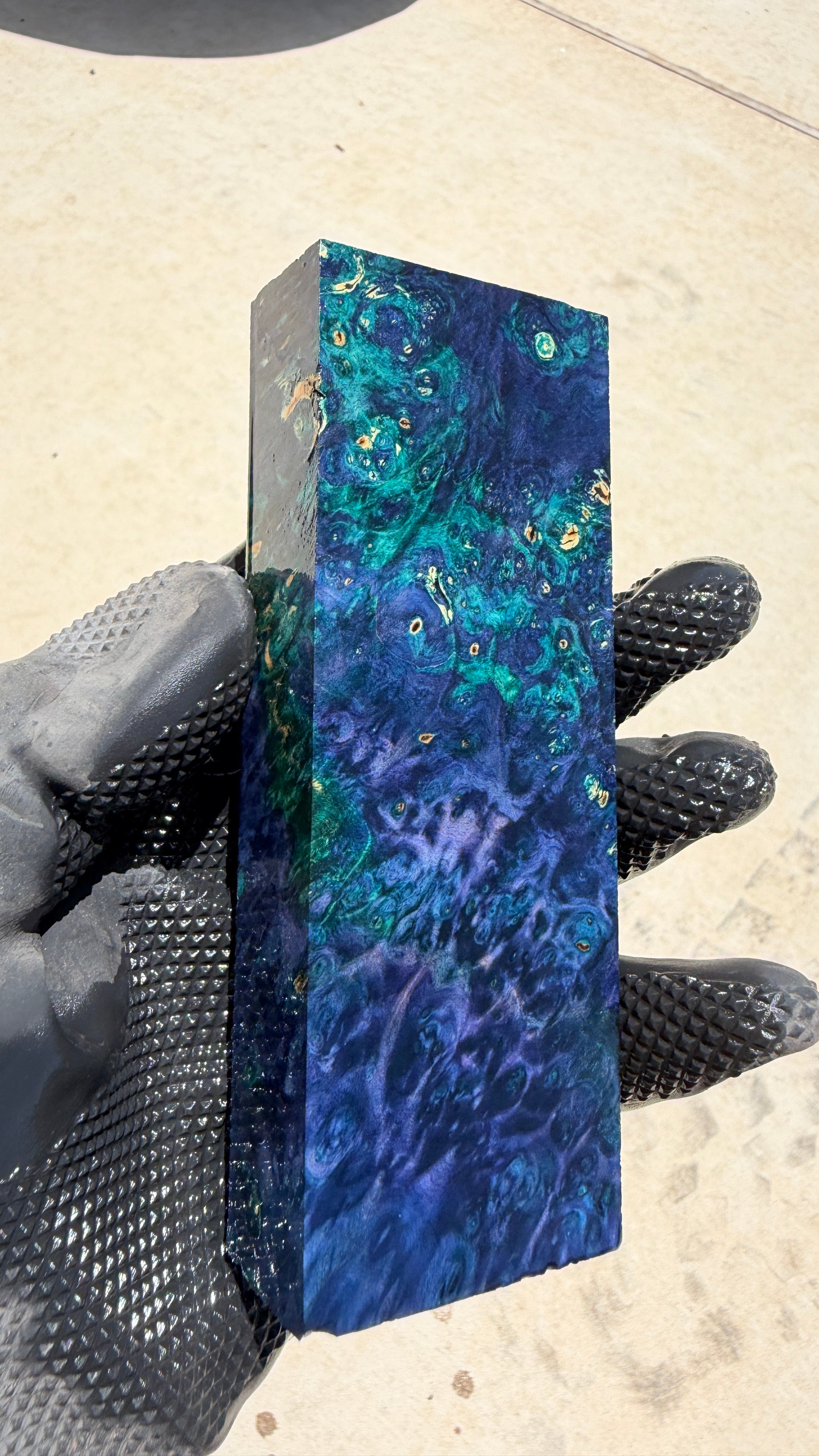 Box Elder Burl Block BEBB-232 (Stabilized)