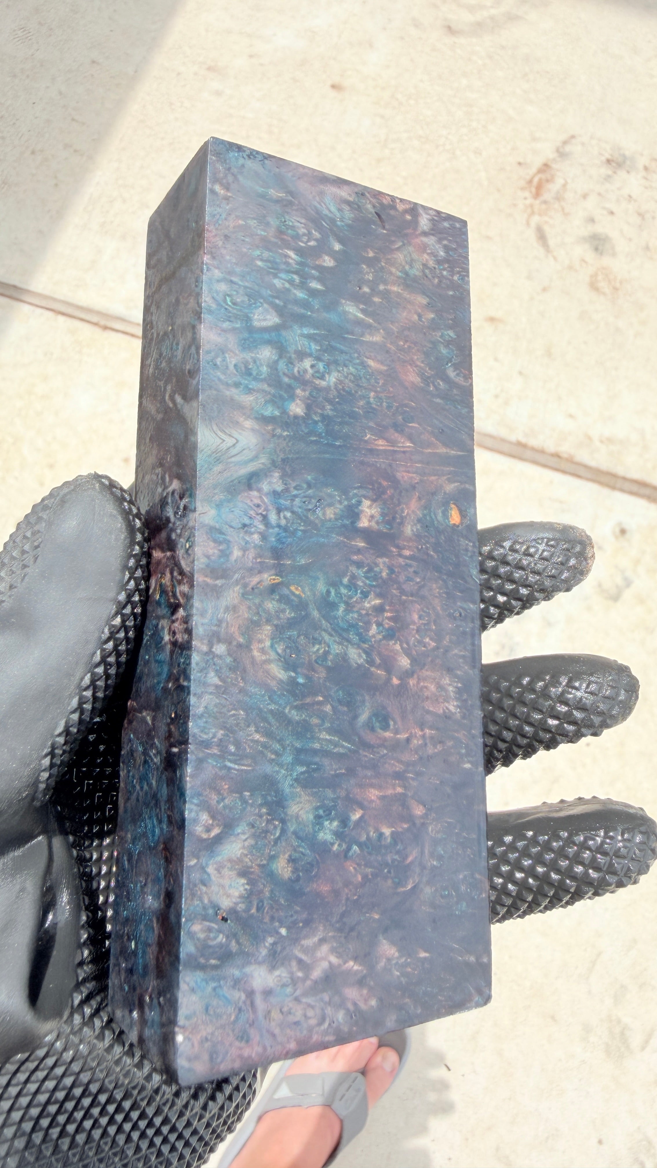 Box Elder Burl Block BEBB-199 (Stabilized)