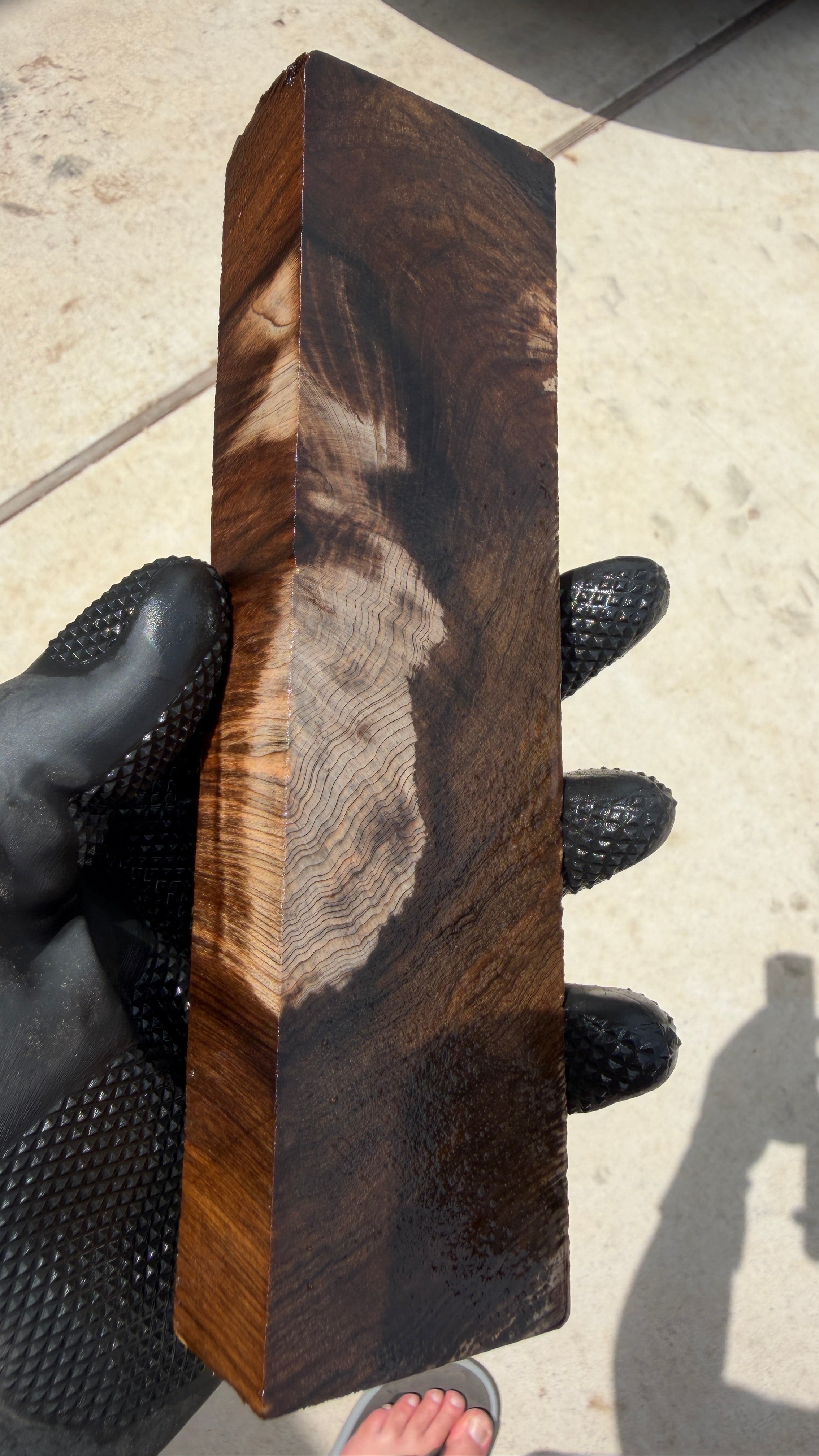 Ancient Sinker Cypress Block ASCB-140 (Stabilized)