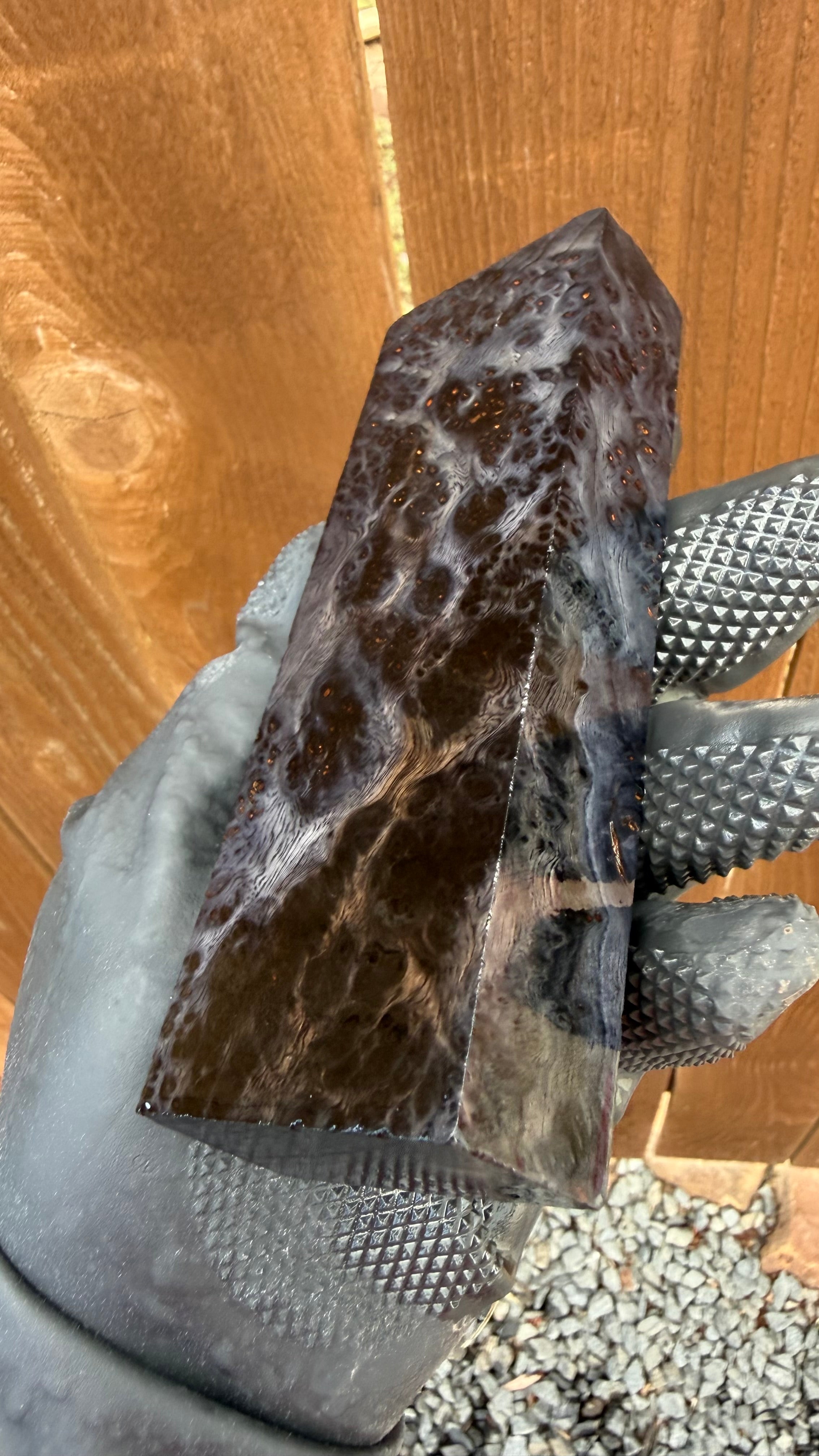 Amboyna Burl Block AYBB-016 (Stabilized)