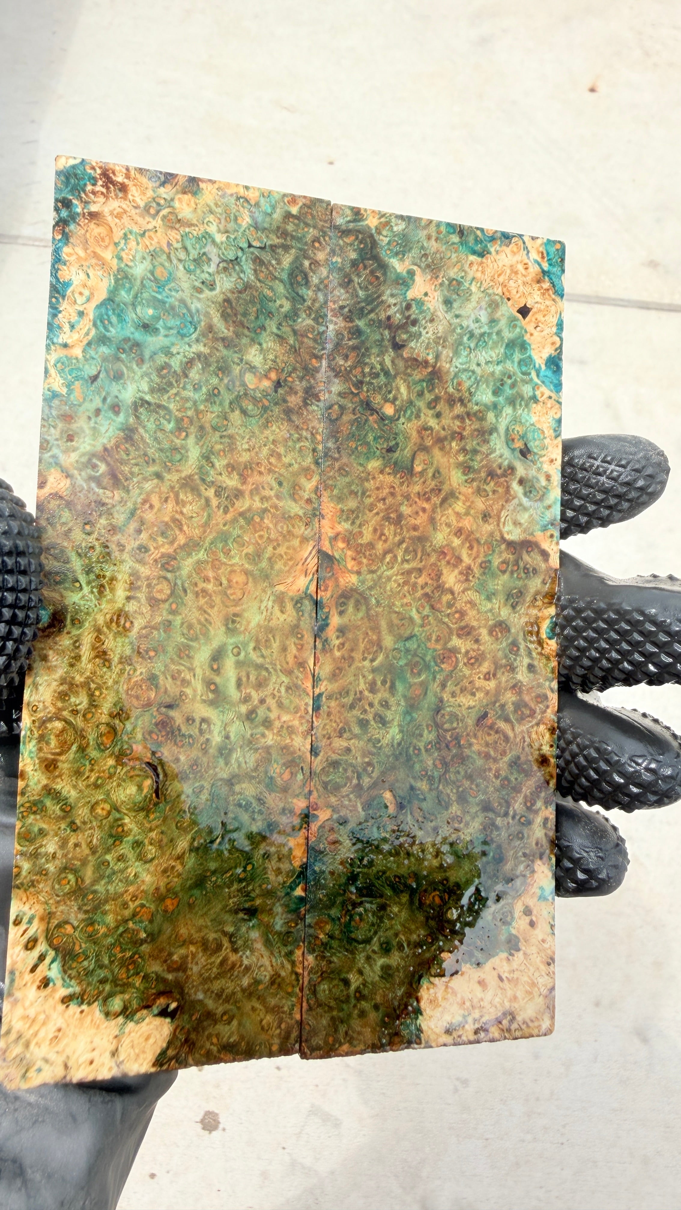 Amboyna Burl Scales AYBS-009 (Stabilized)