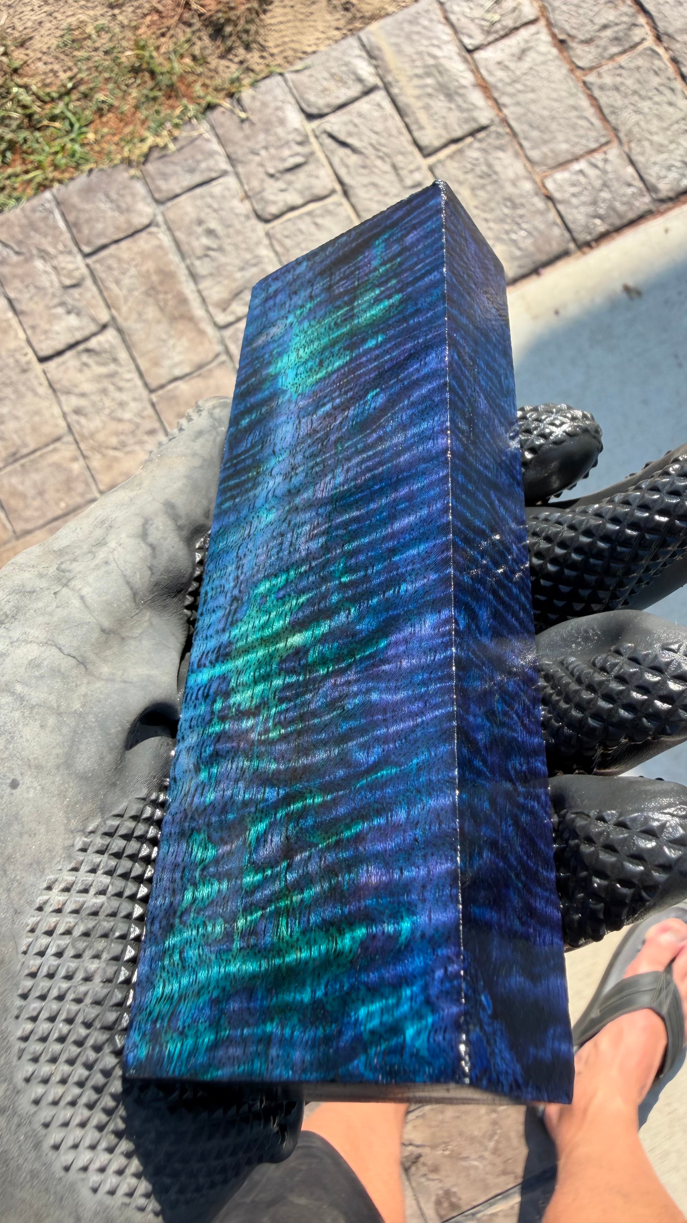 Curly Mango Block COMB-014 (Stabilized)