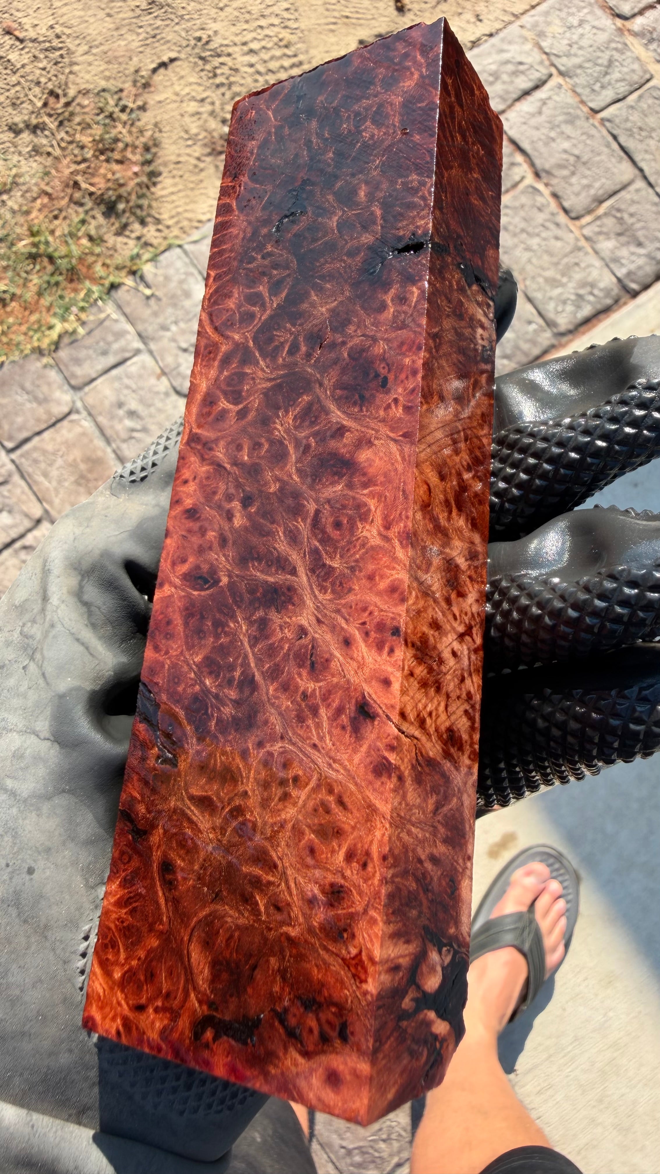 Redwood Burl Block RLBB-467 (Stabilized)