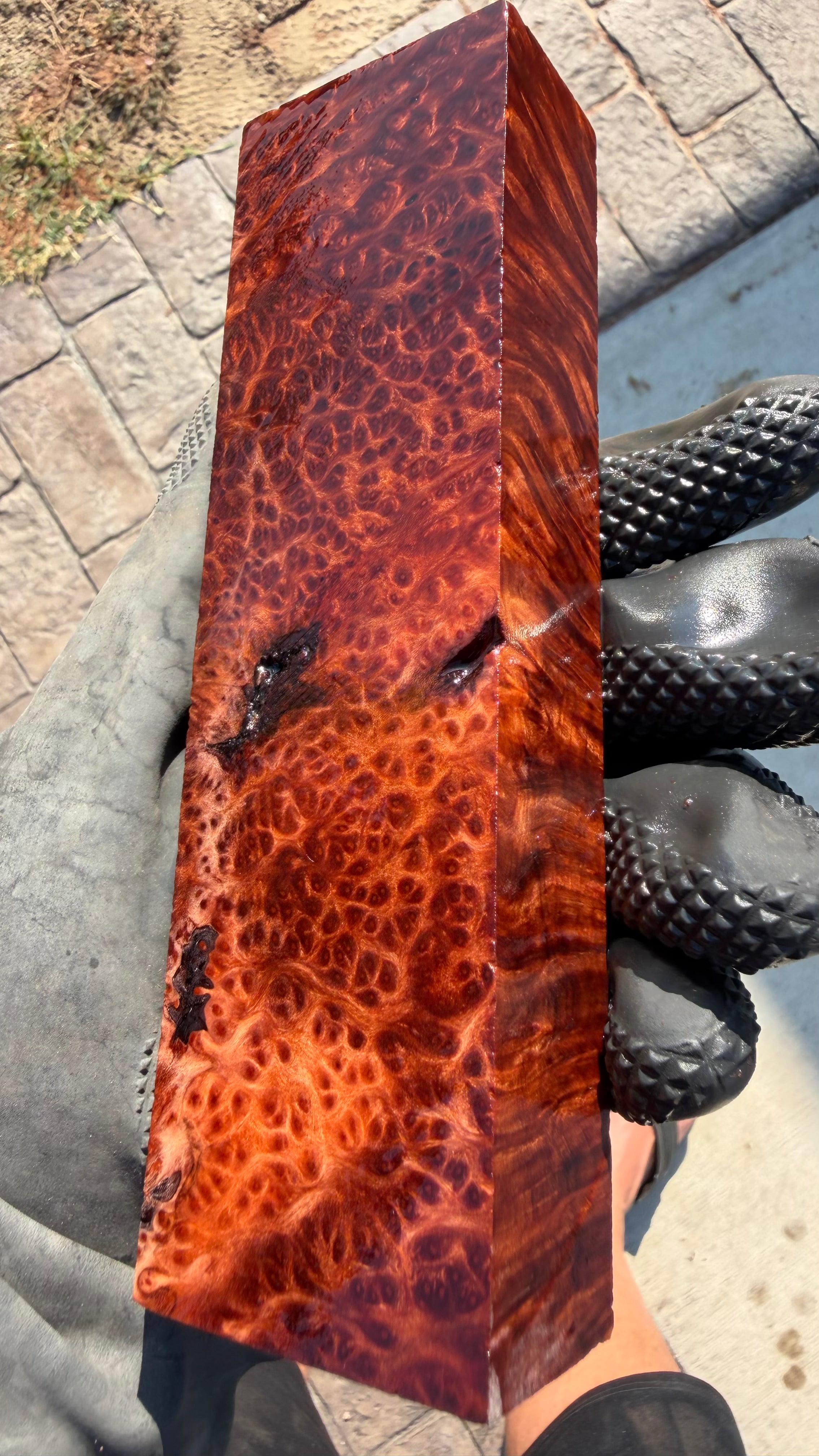 Redwood Burl Block RLBB-475 (Stabilized)