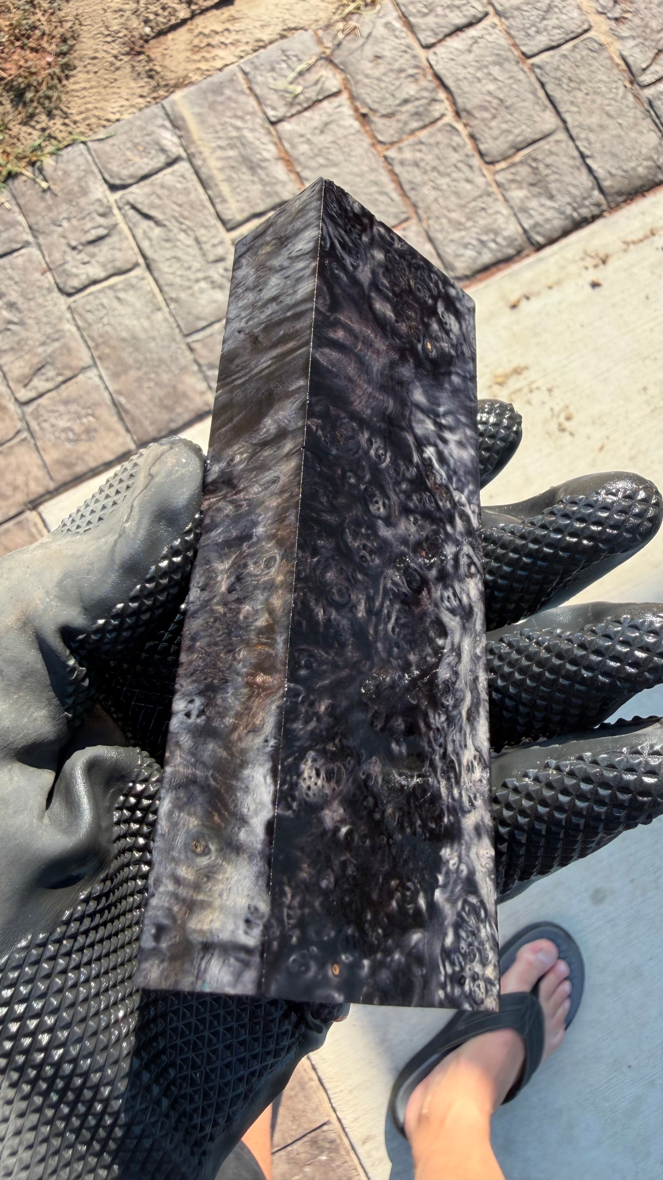 Box Elder Burl Block BEBB-174 (Stabilized)