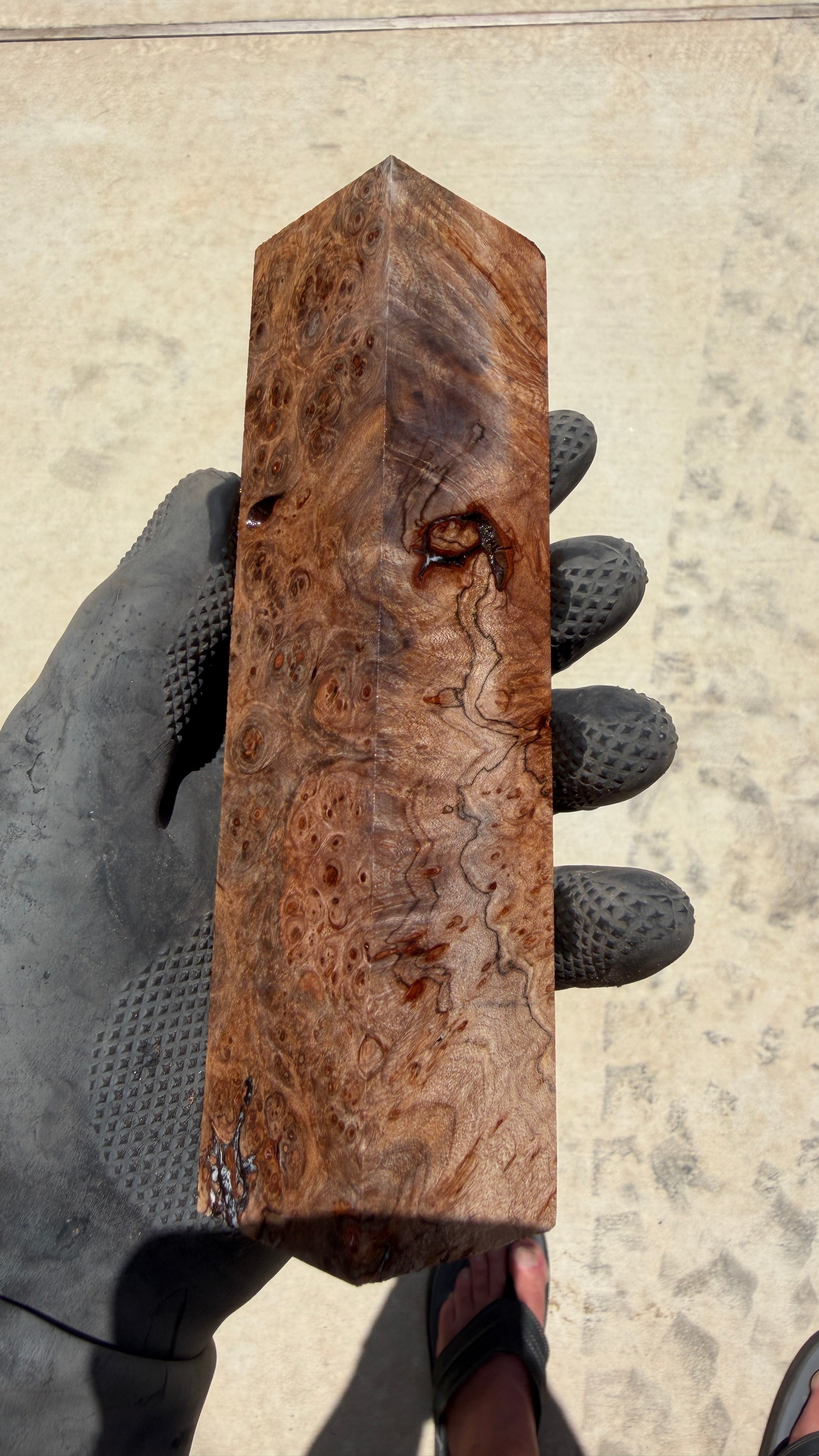 Maple Burl Block MPBB-139 (Stabilized)
