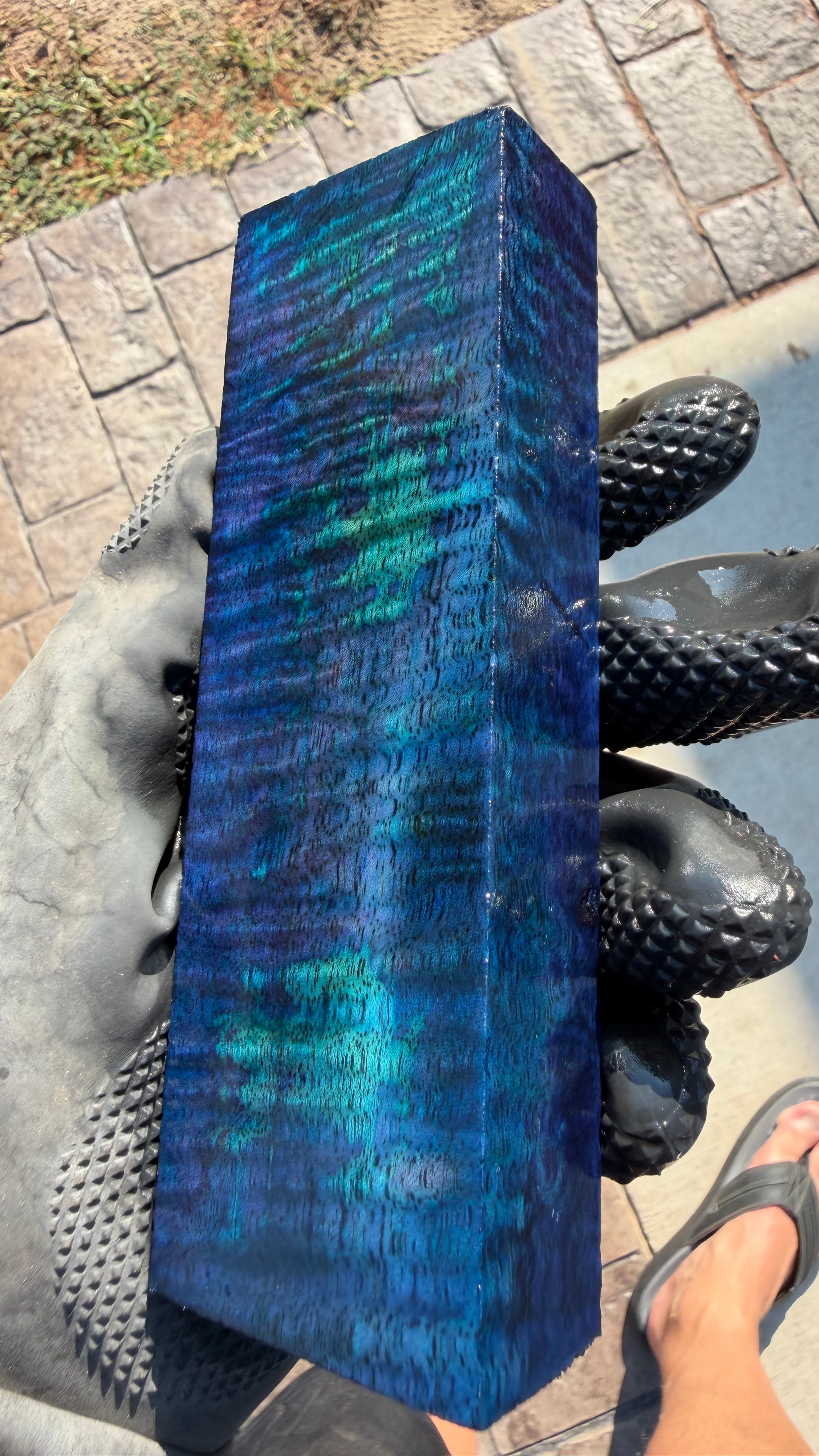 Curly Mango Block COMB-014 (Stabilized)