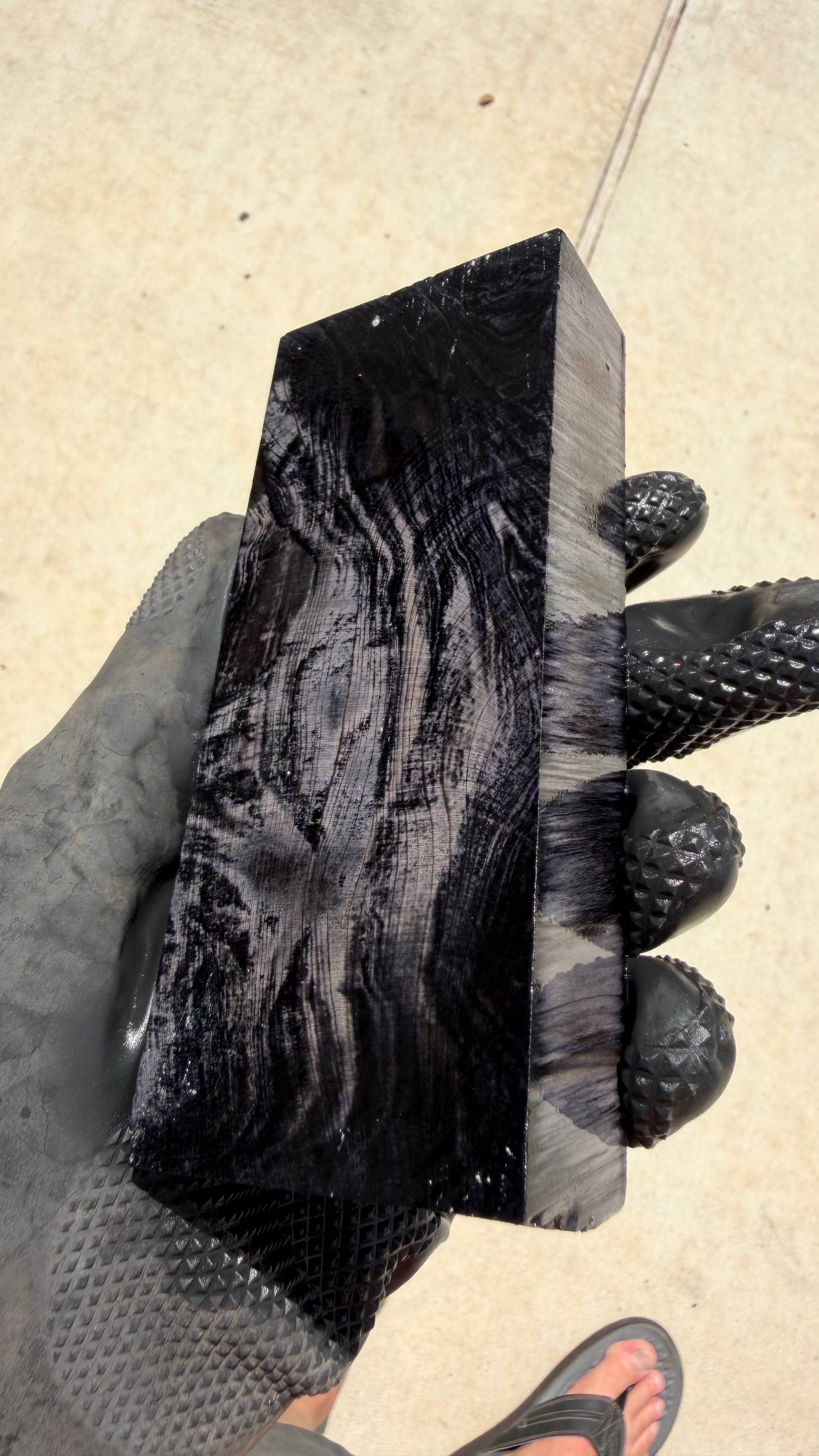 Ancient Sinker Cypress Block ASCB-179 (Stabilized)