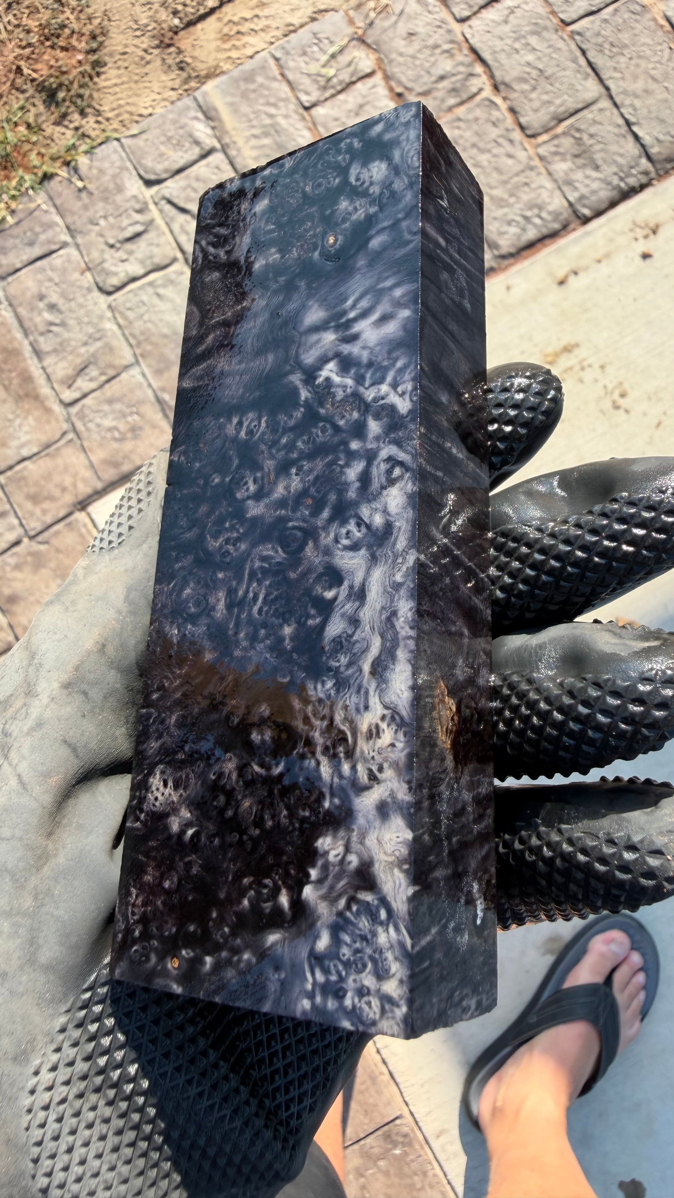 Box Elder Burl Block BEBB-174 (Stabilized)