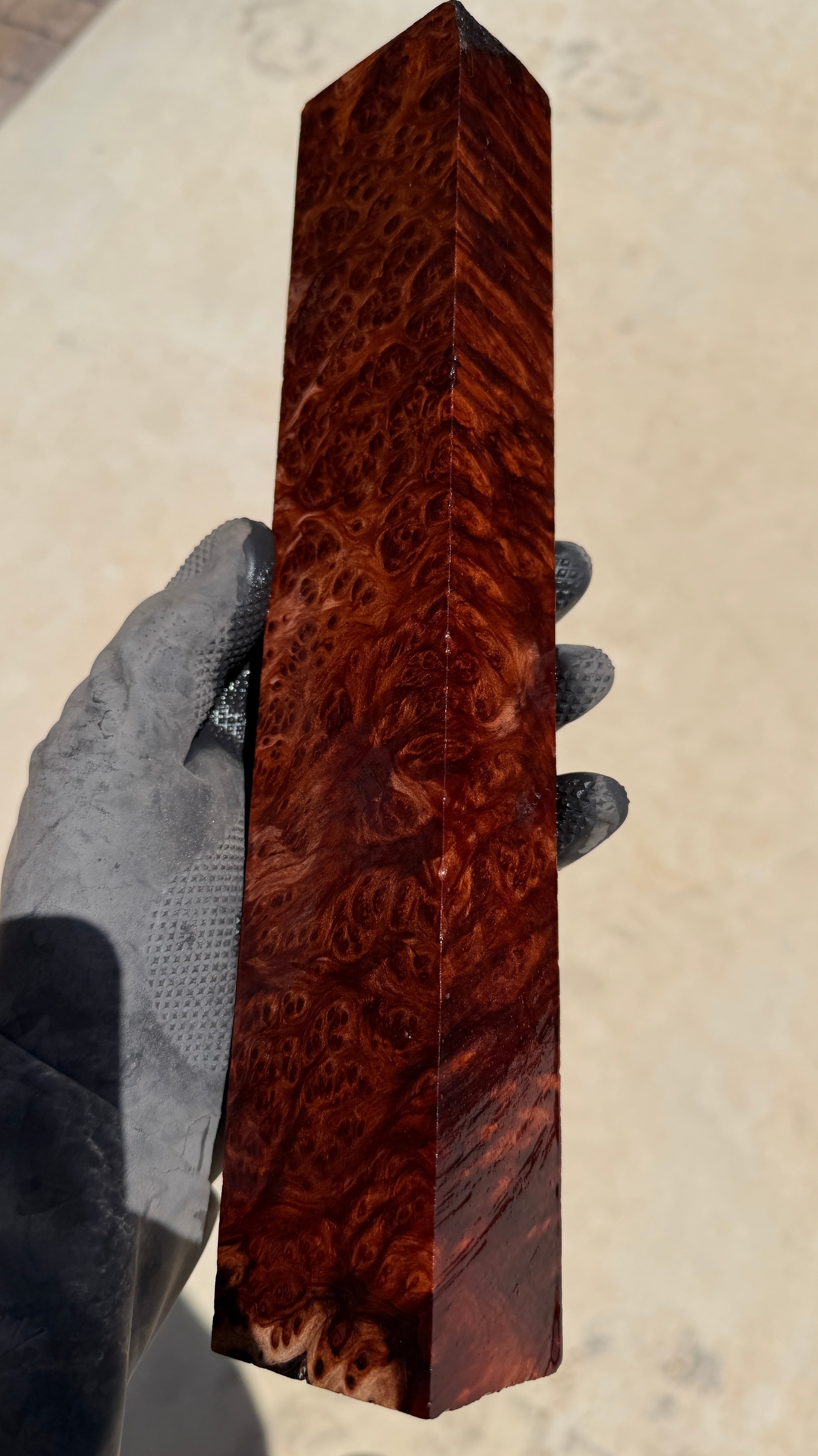 Redwood Burl Block RLBB-451 (Stabilized)