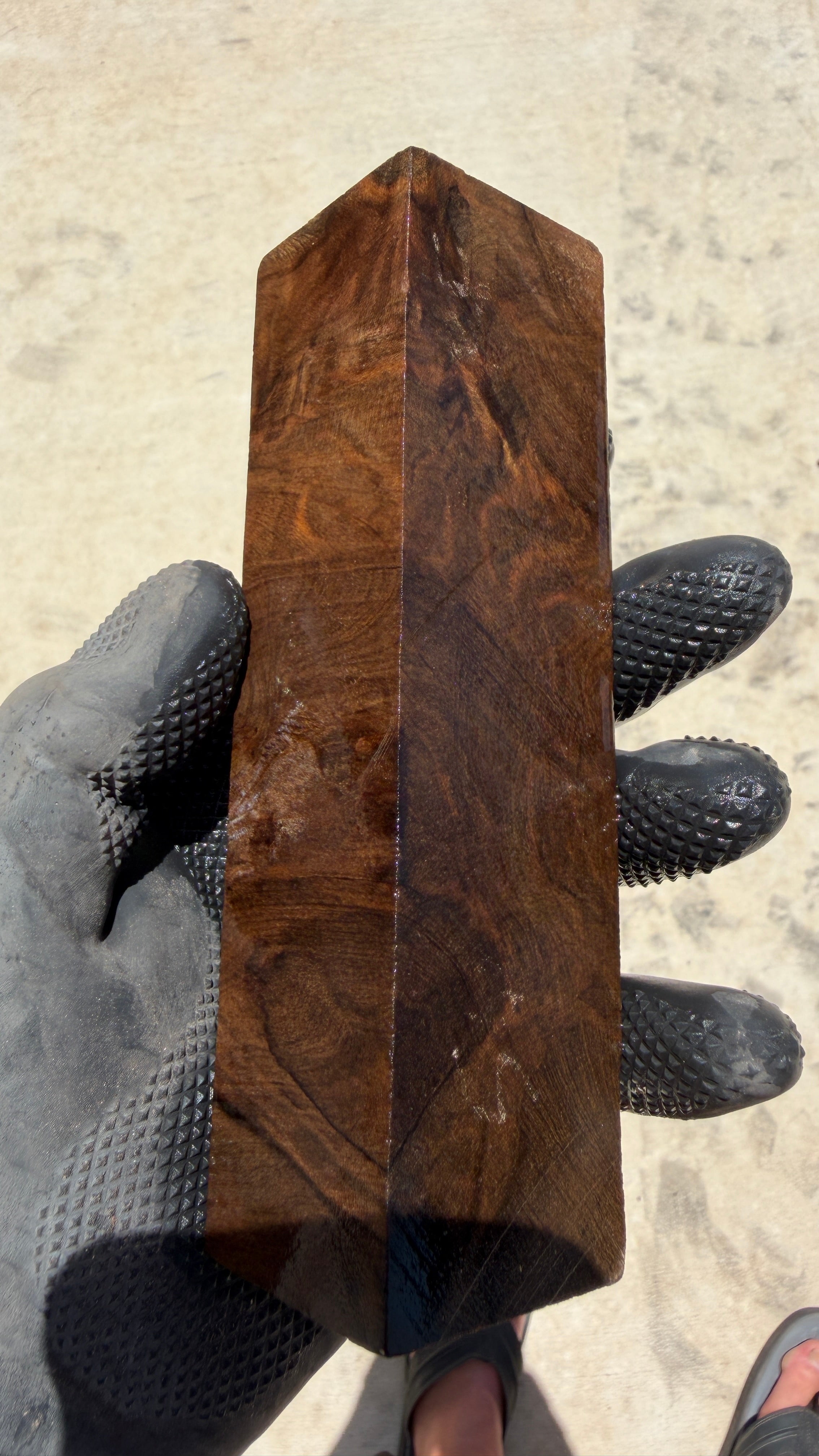 Ancient Sinker Cypress Block ASCB-182 (Stabilized)