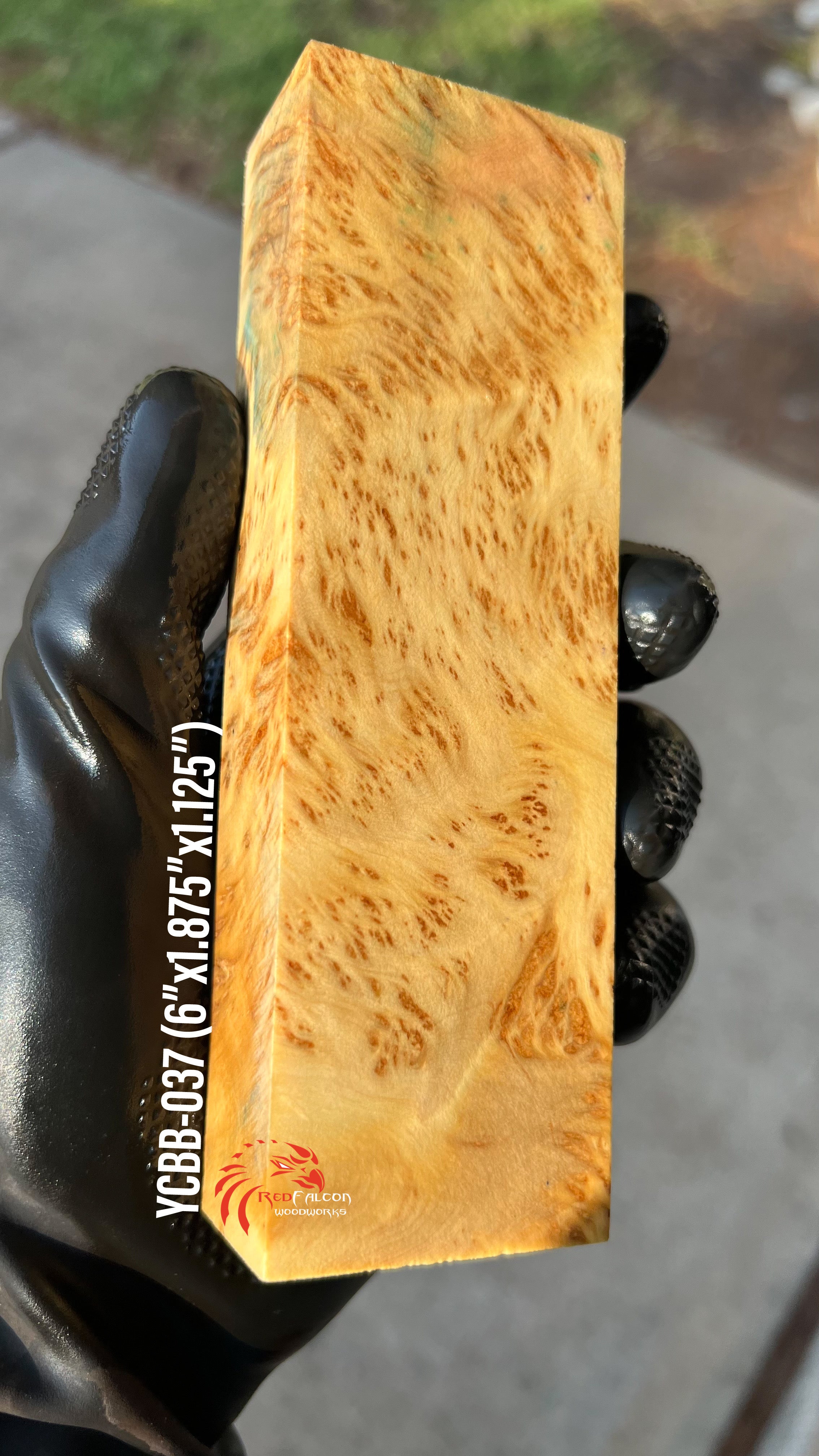 Yellow Cedar Burl Block YCBB-037 (Stabilized)