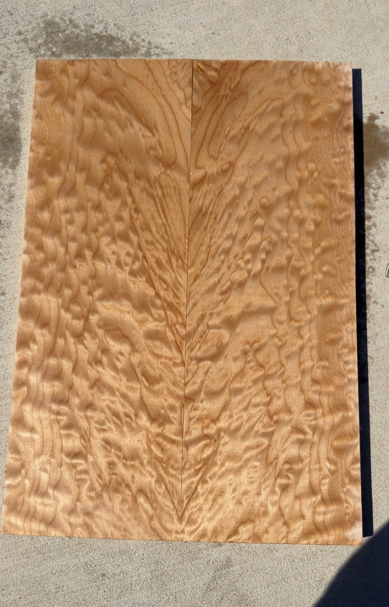 Quilted Maple Guitar Top QMGT-010