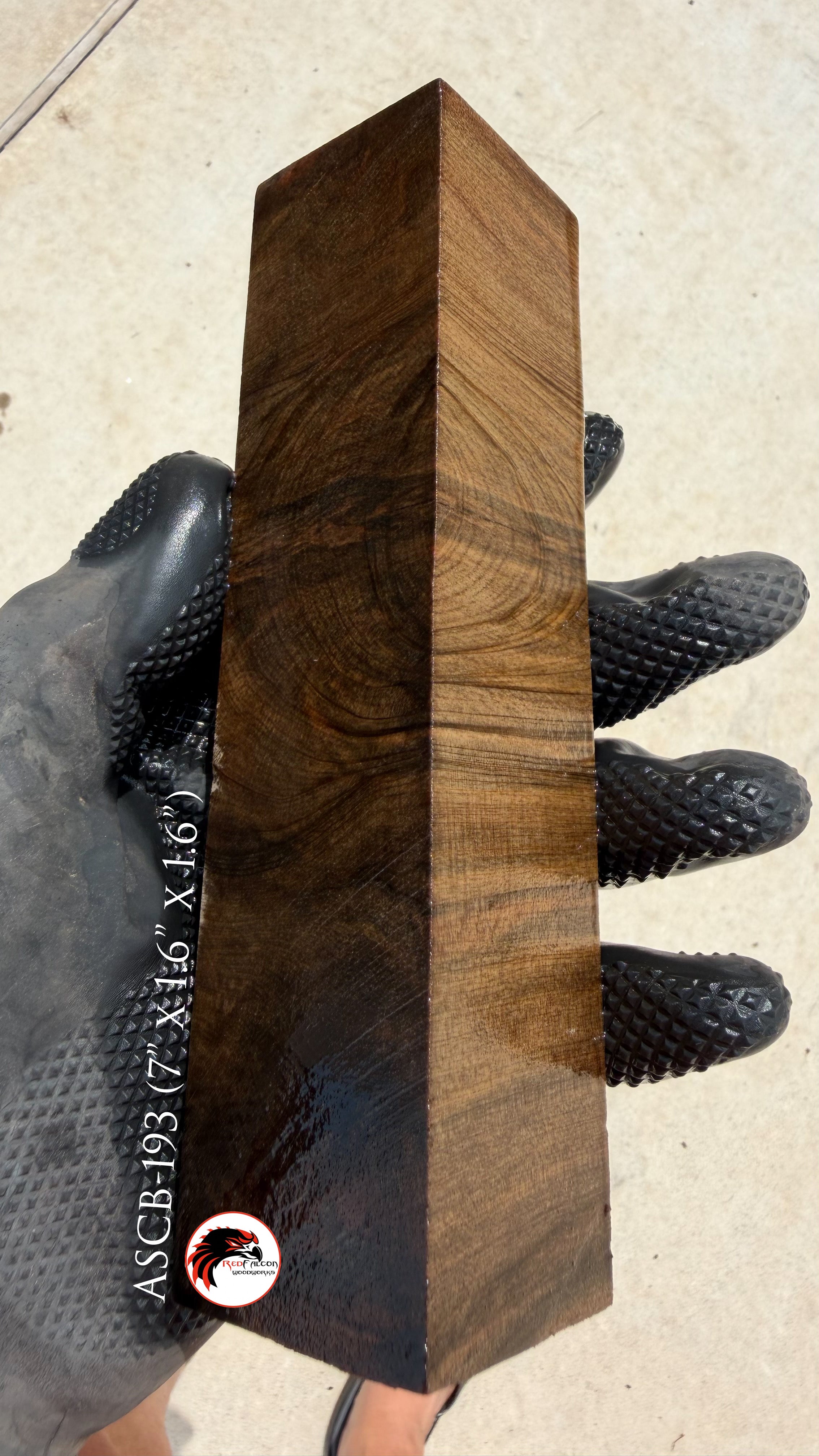 Ancient Sinker Cypress Block ASC-193 (Stabilized)