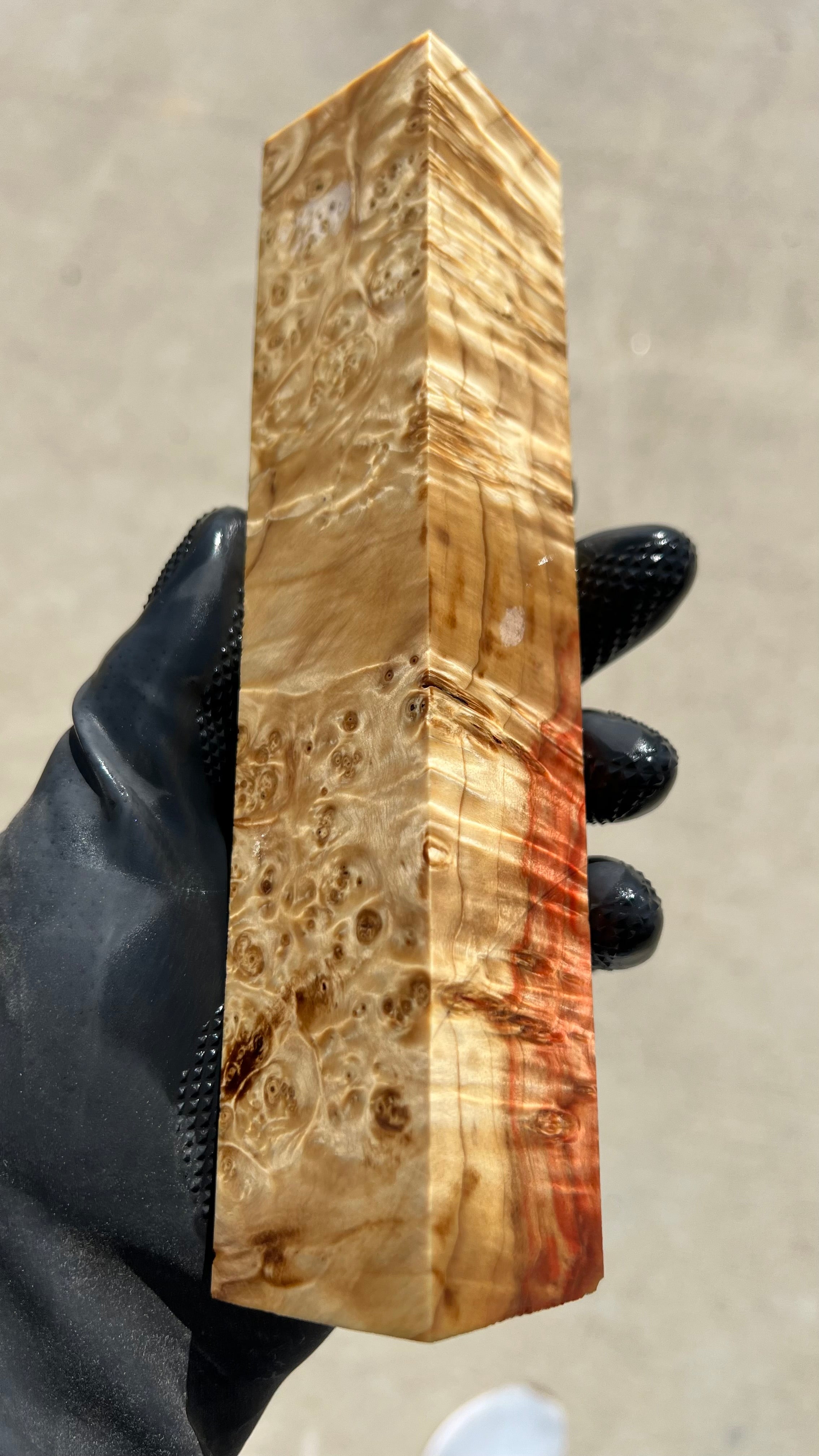 Box Elder Burl Block BEBB-147 (Stabilized)