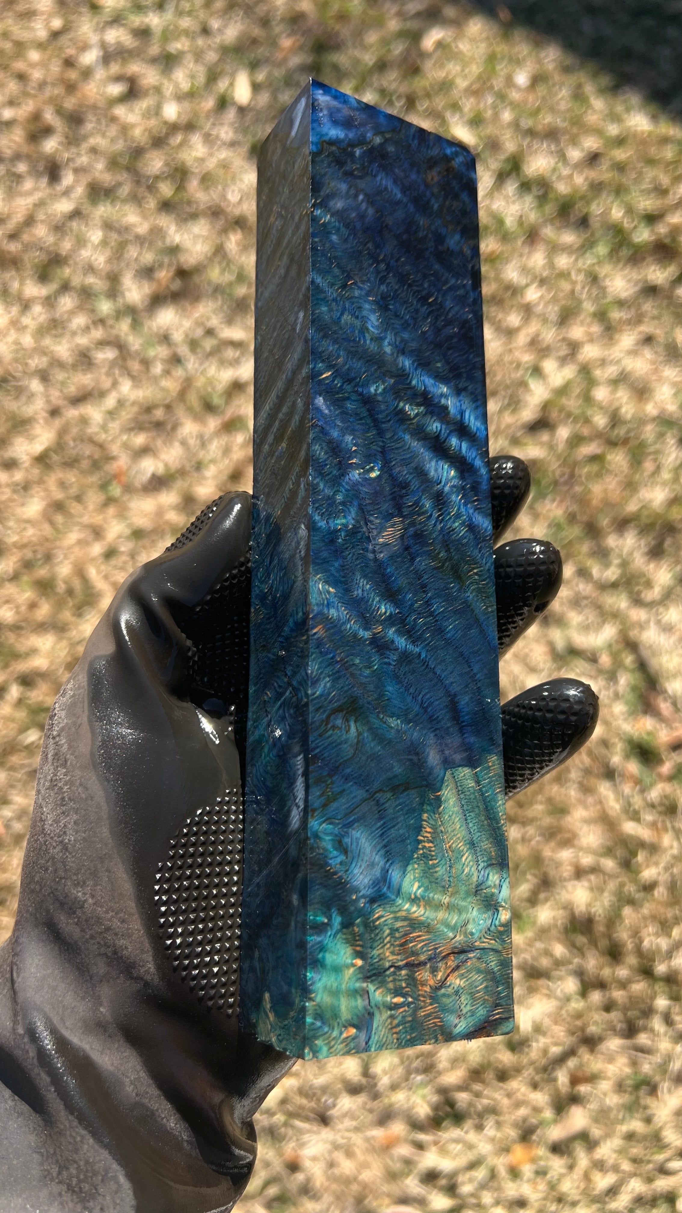 Red Oak Burl Block ROBB-034 (Stabilized)