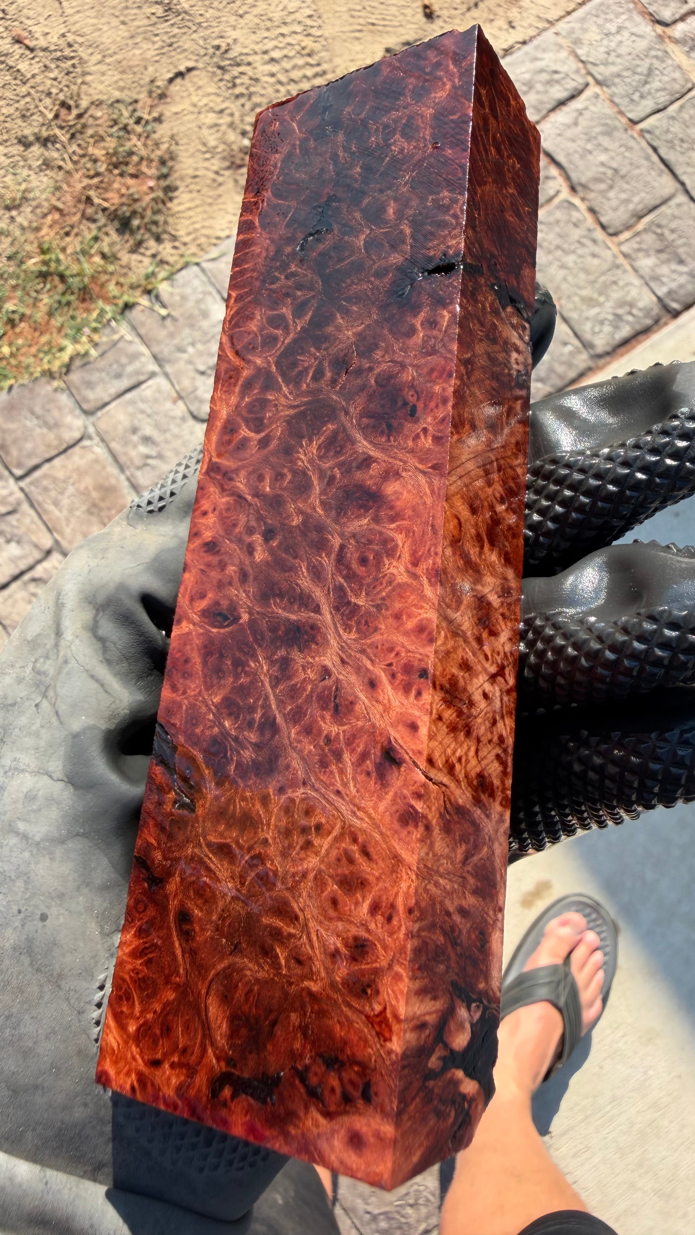 Redwood Burl Block RLBB-467 (Stabilized)