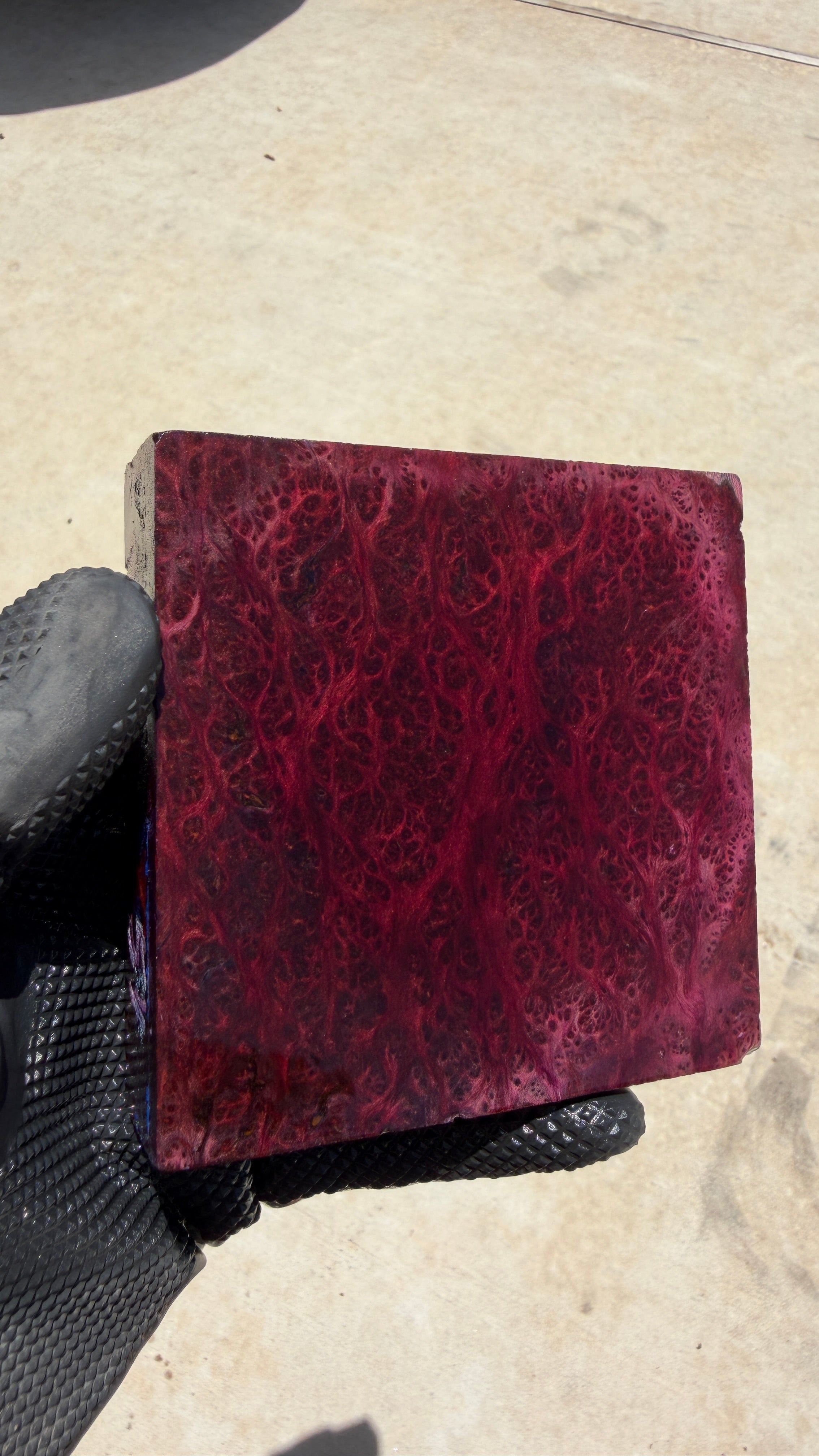 Redwood Burl Block RLBB-051 (Stabilized)