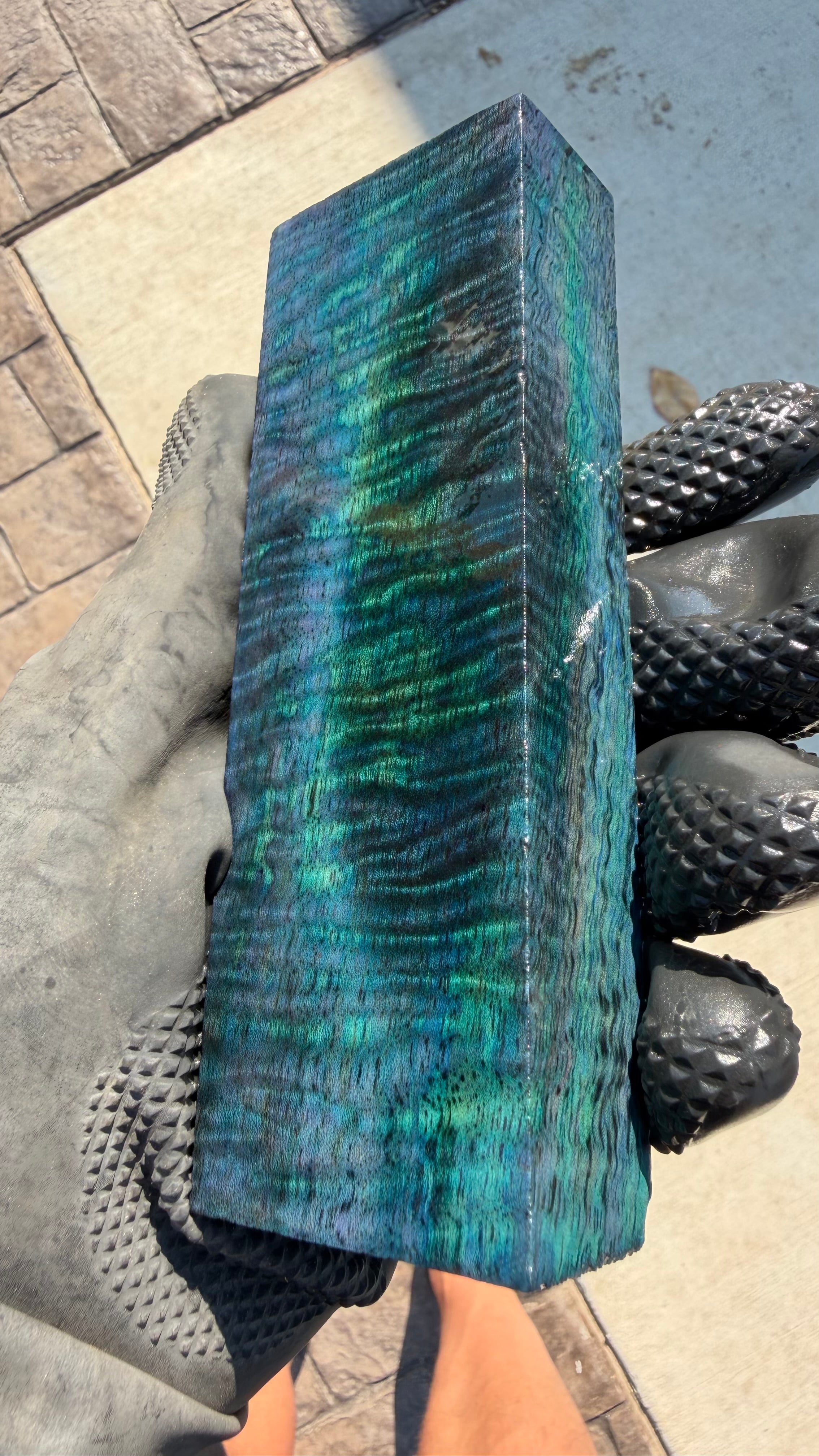 Curly Mango Block COMB-015 (Stabilized)