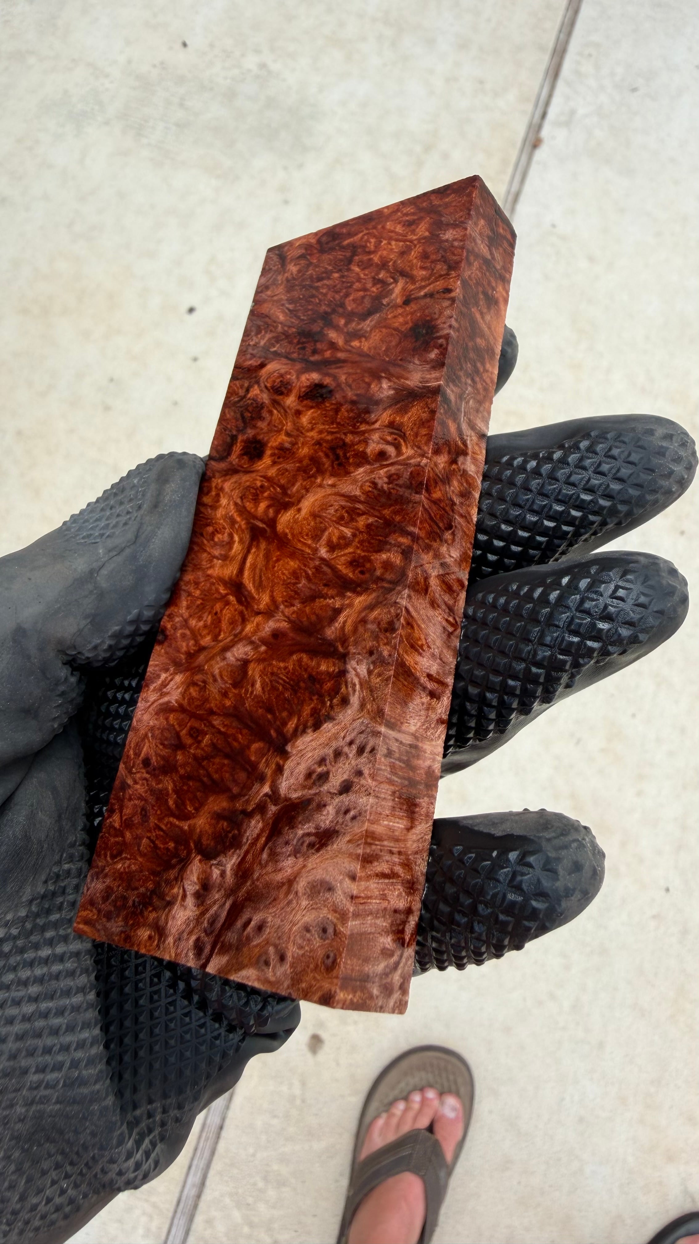 Redwood Burl Block RLBB-394 (Stabilized)