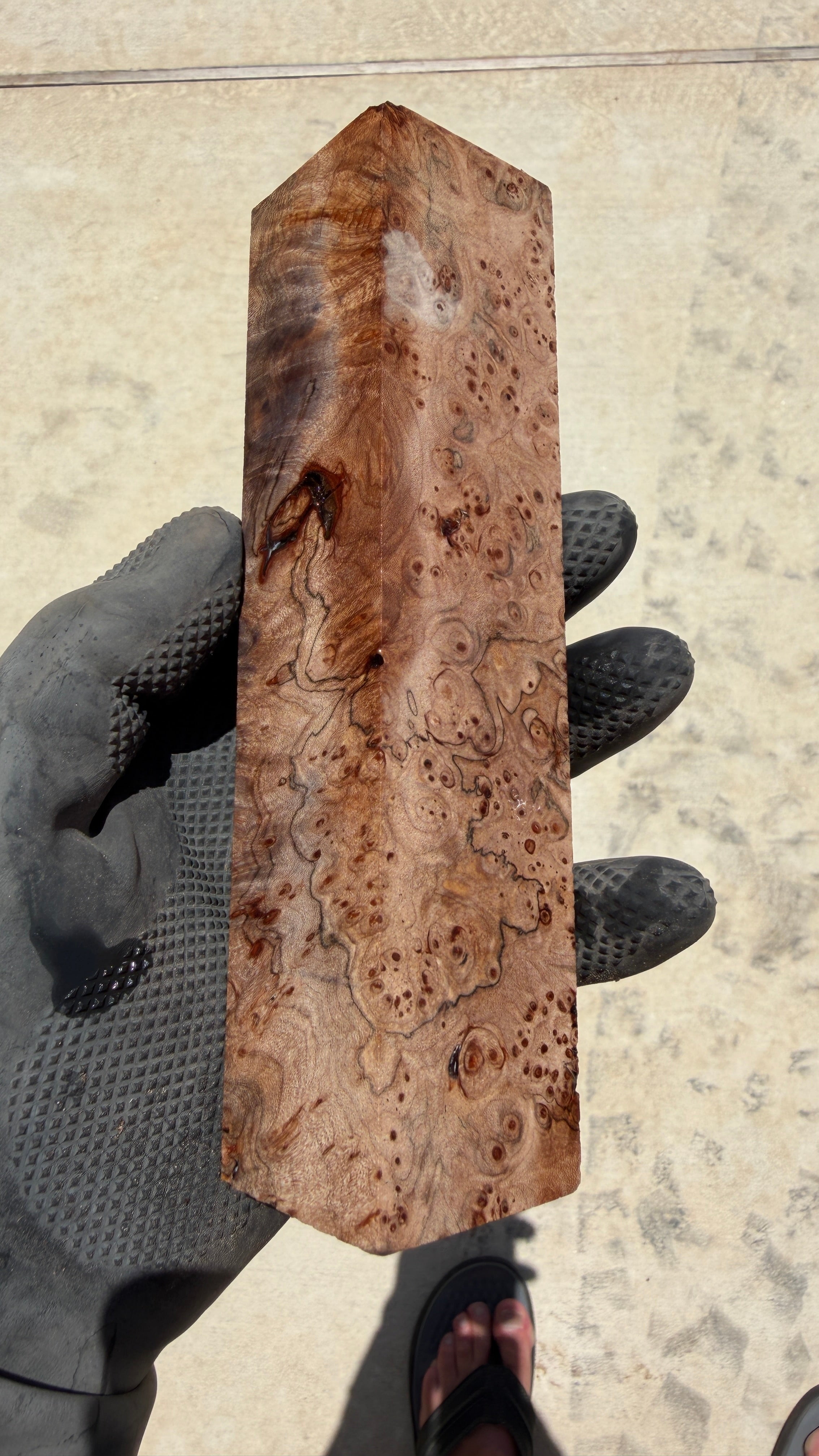 Maple Burl Block MPBB-139 (Stabilized)