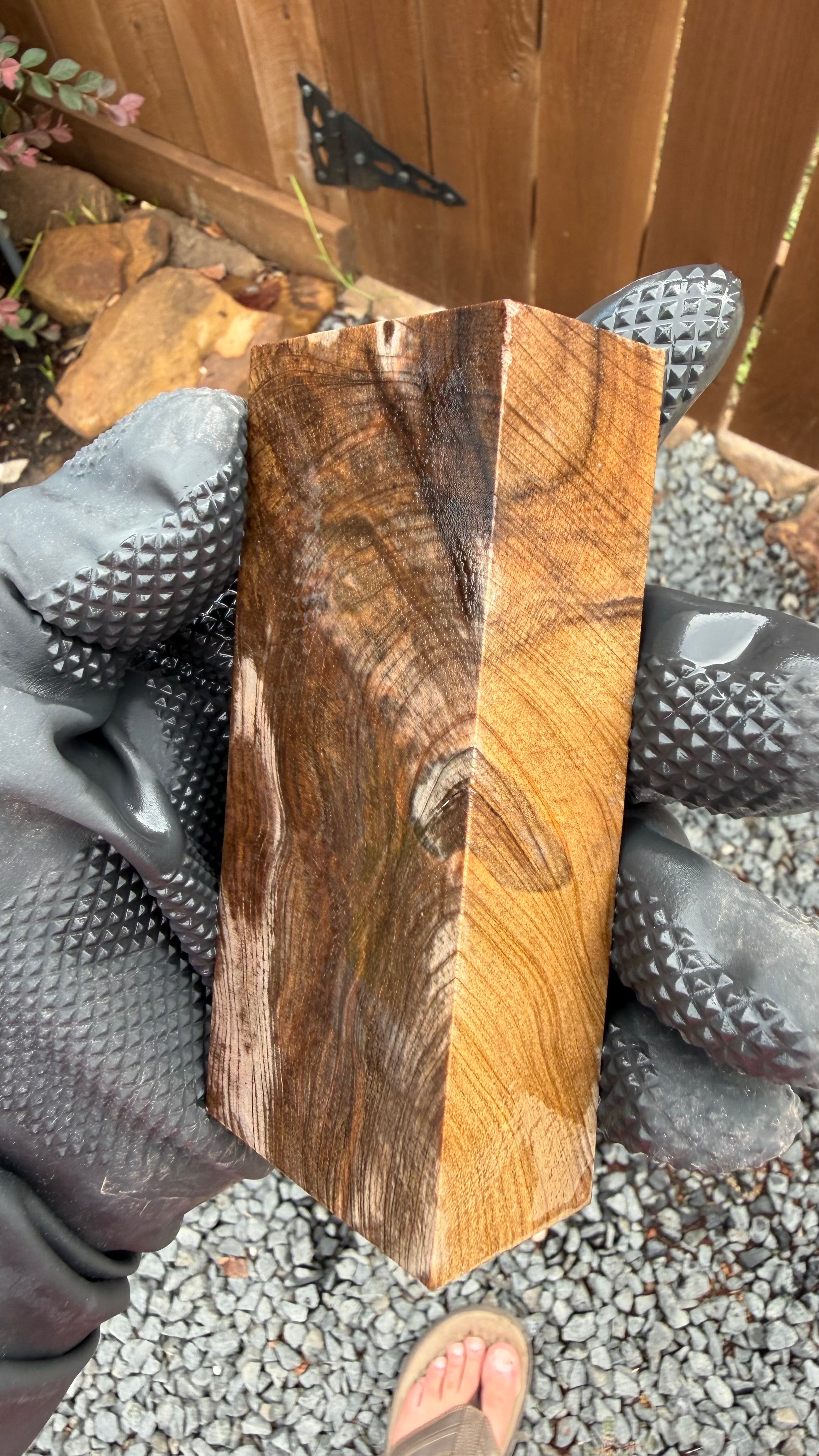 Ancient Sinker Cypress Block ASCB-267 (Stabilized)