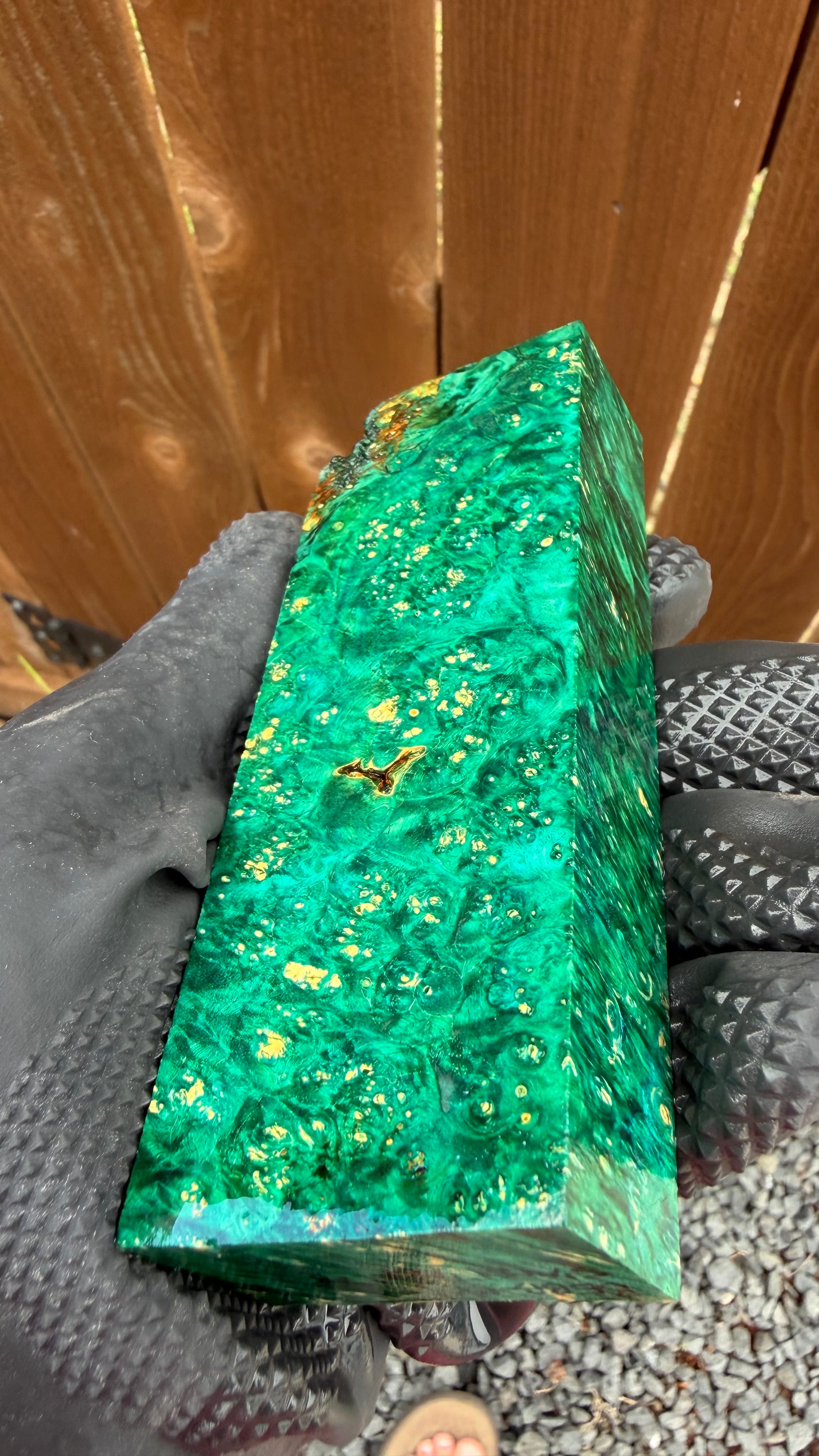 Box Elder Burl Block BEBB-194 (Stabilized)