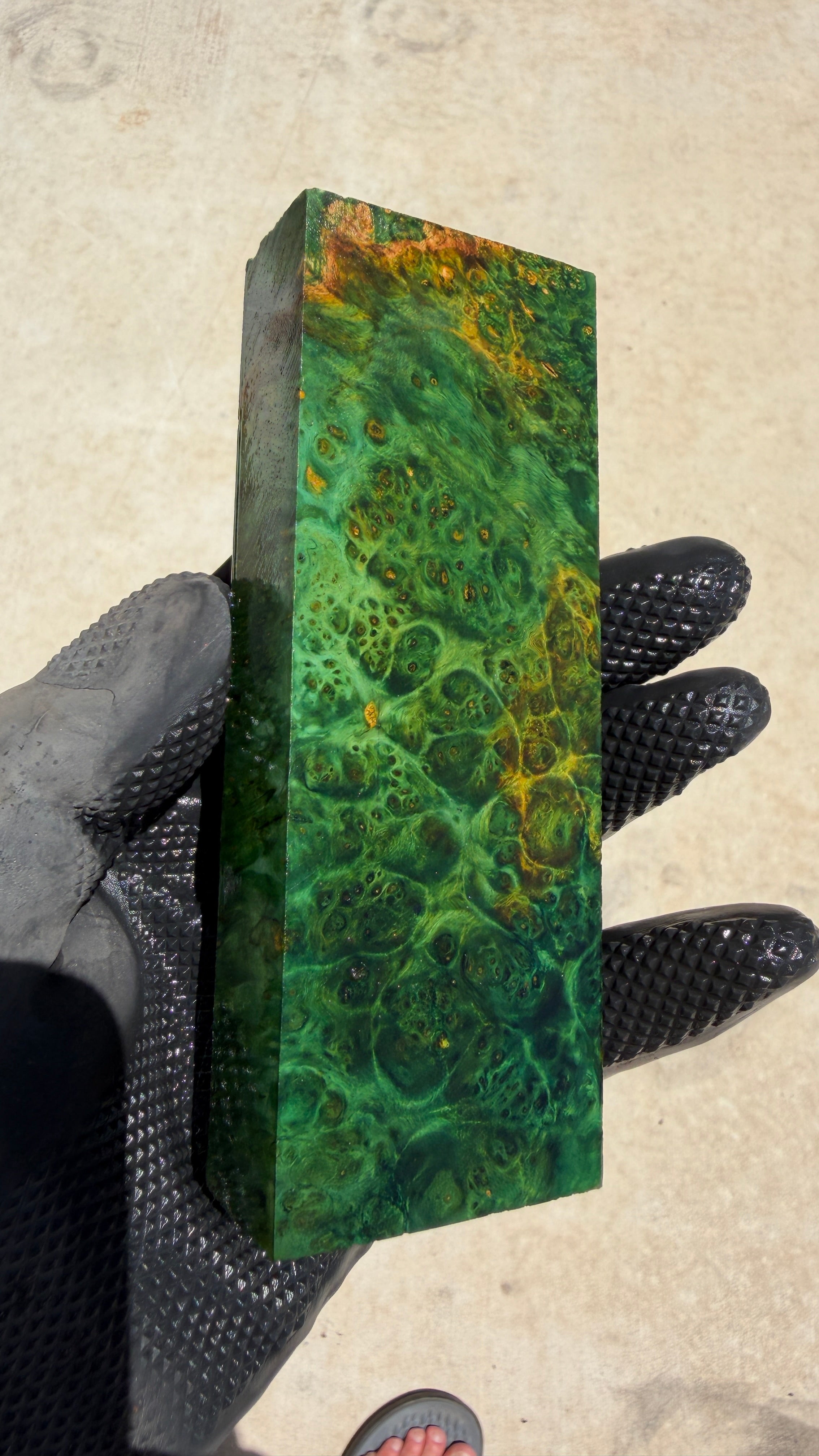 Box Elder Burl Block BEBB-229 (Stabilized)