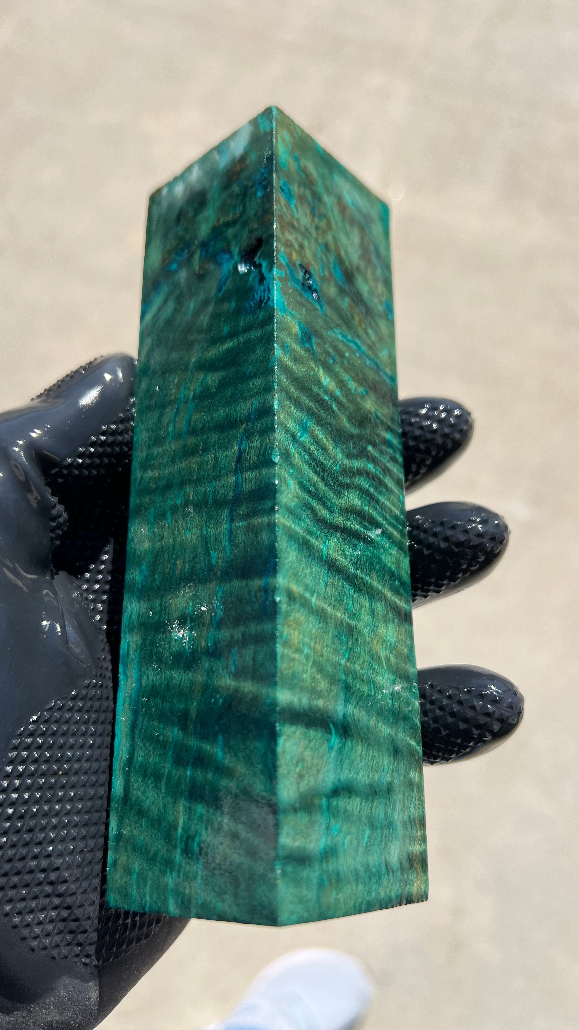 Curly Maple Block MPBB-115 (Stabilized)