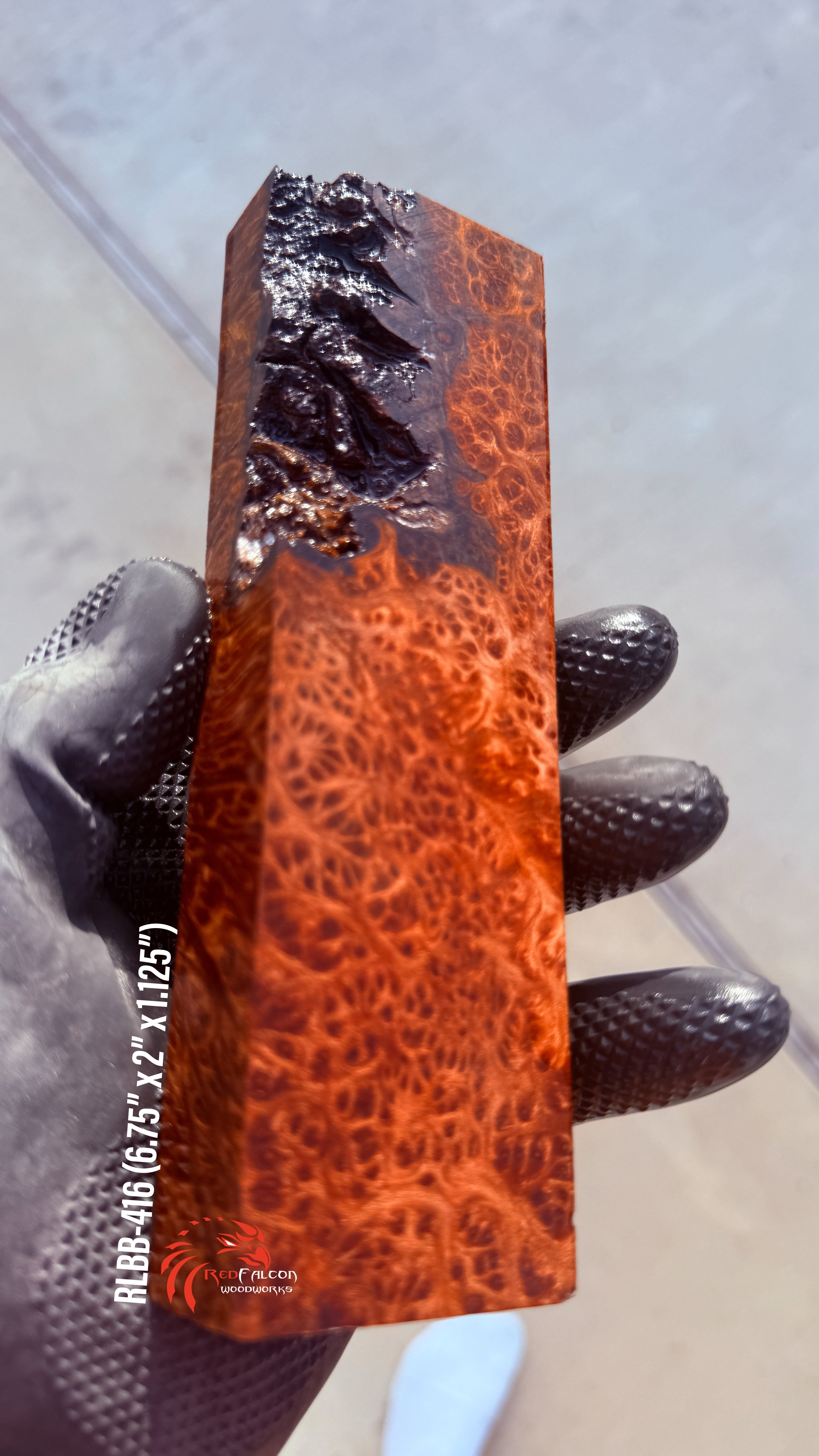 Redwood Burl Block RLBB-416 (Stabilized)