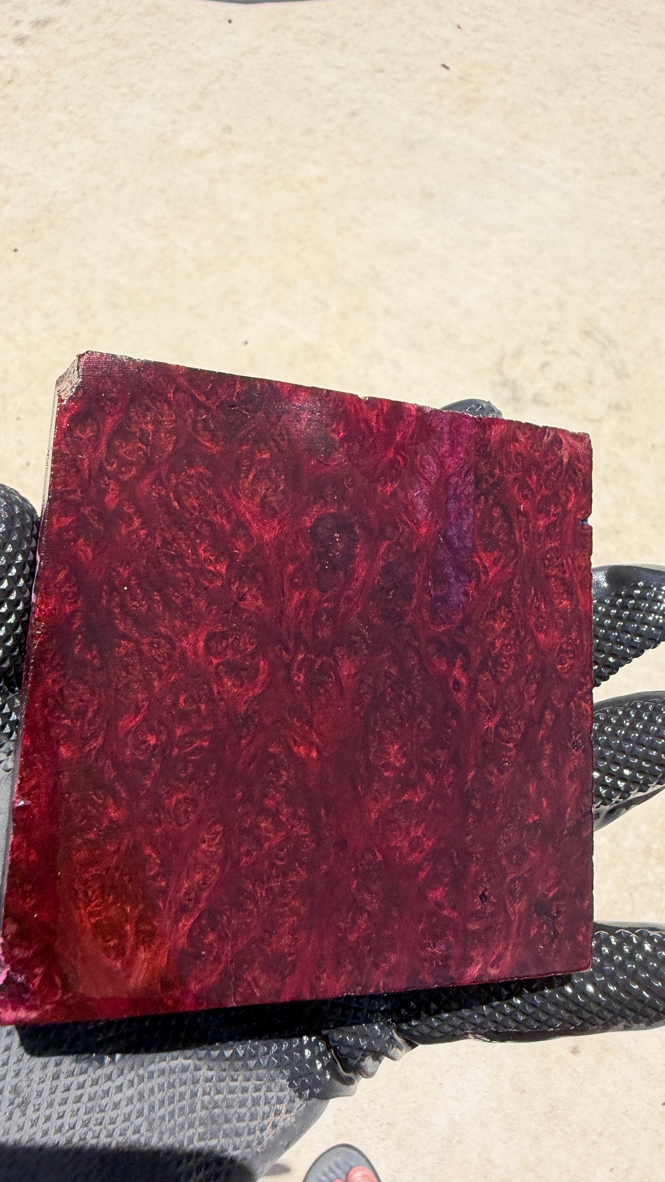 Redwood Burl Block RLBB-051 (Stabilized)