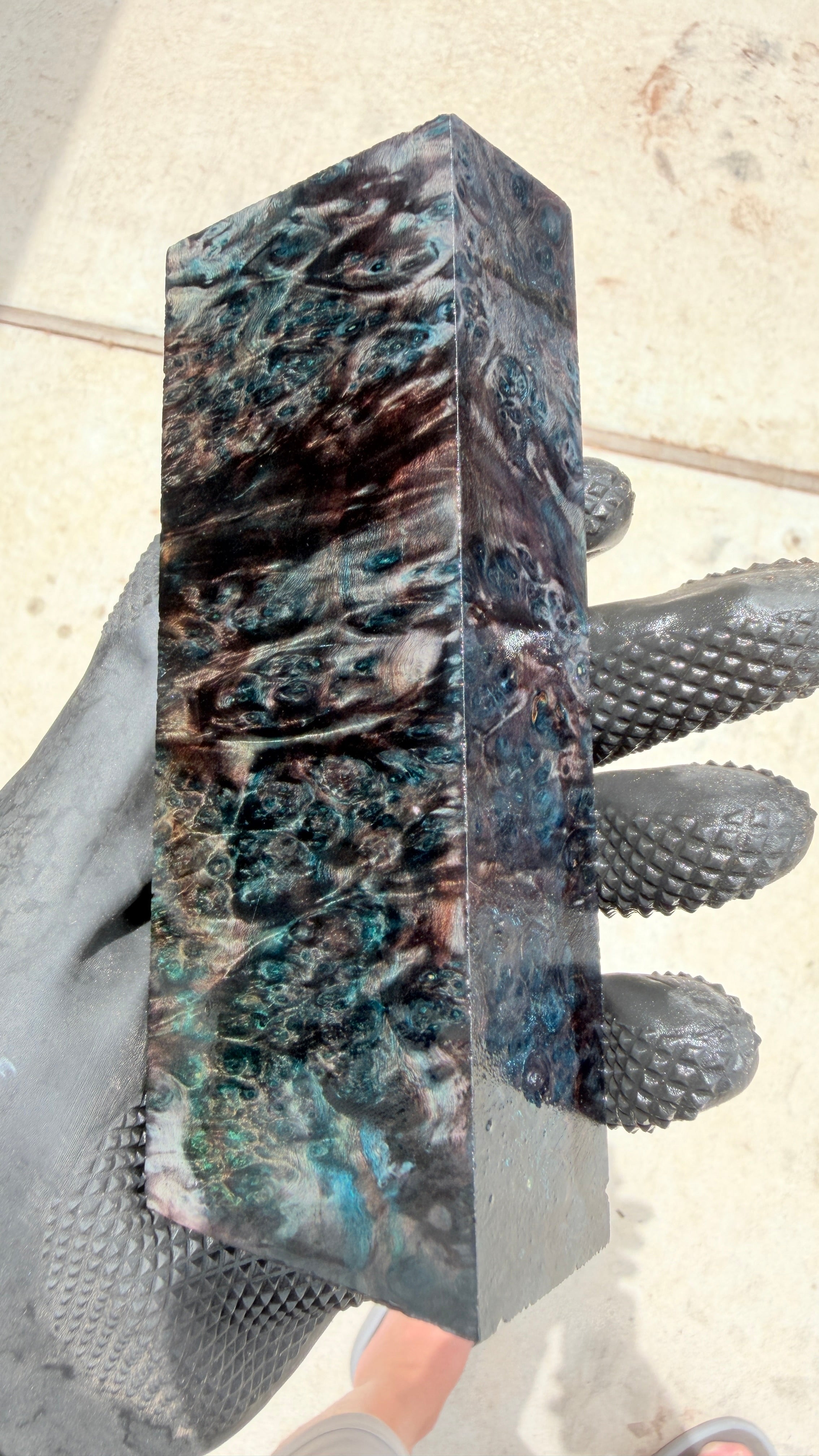 Box Elder Burl Block BEBB-199 (Stabilized)