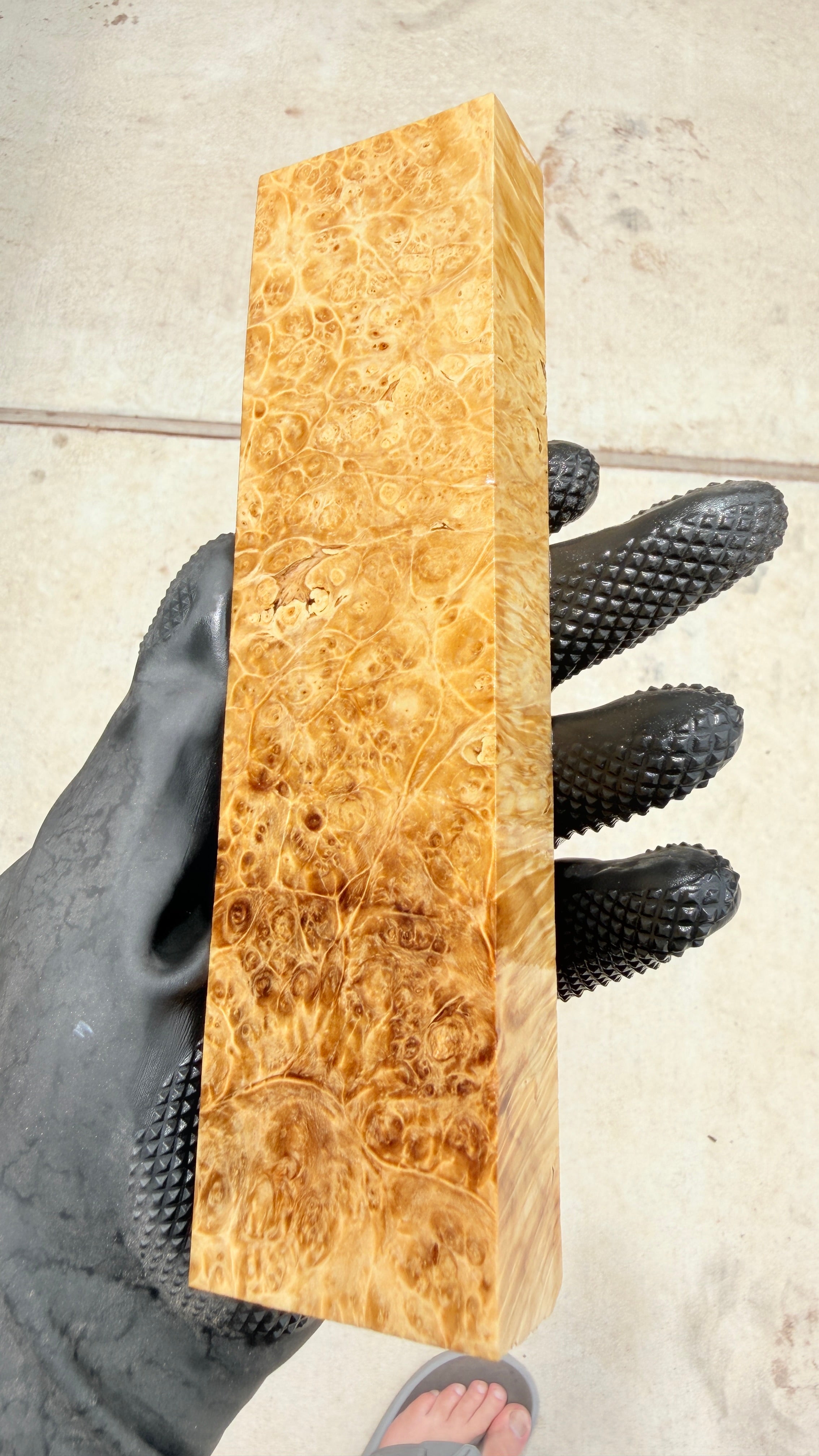 Box Elder Burl Block BEBB-227 (Stabilized)