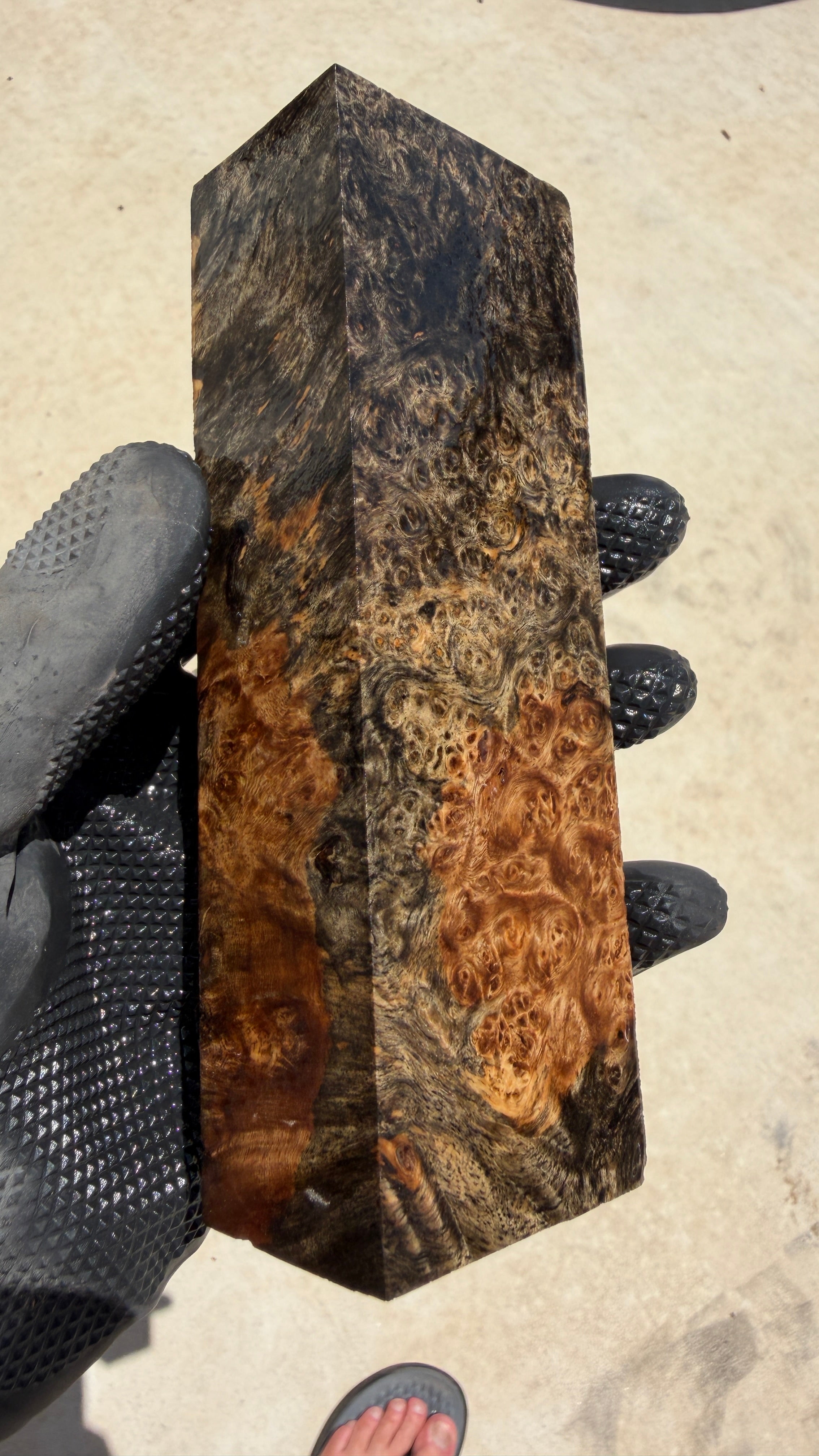 Amboyna Burl Block AYBB-042 (Stabilized)