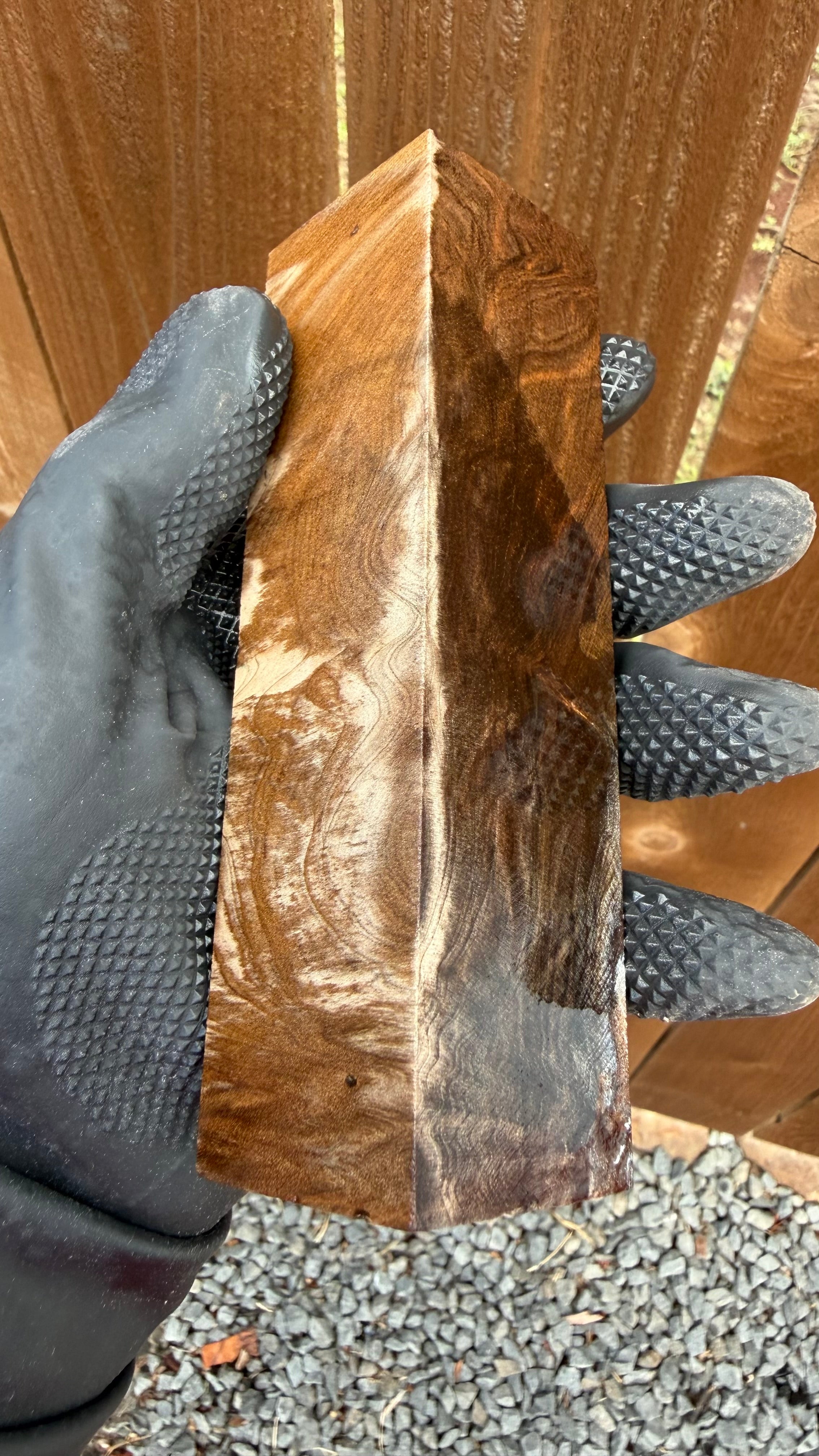 Ancient Sinker Cypress Block ASCB-127 (Stabilized)