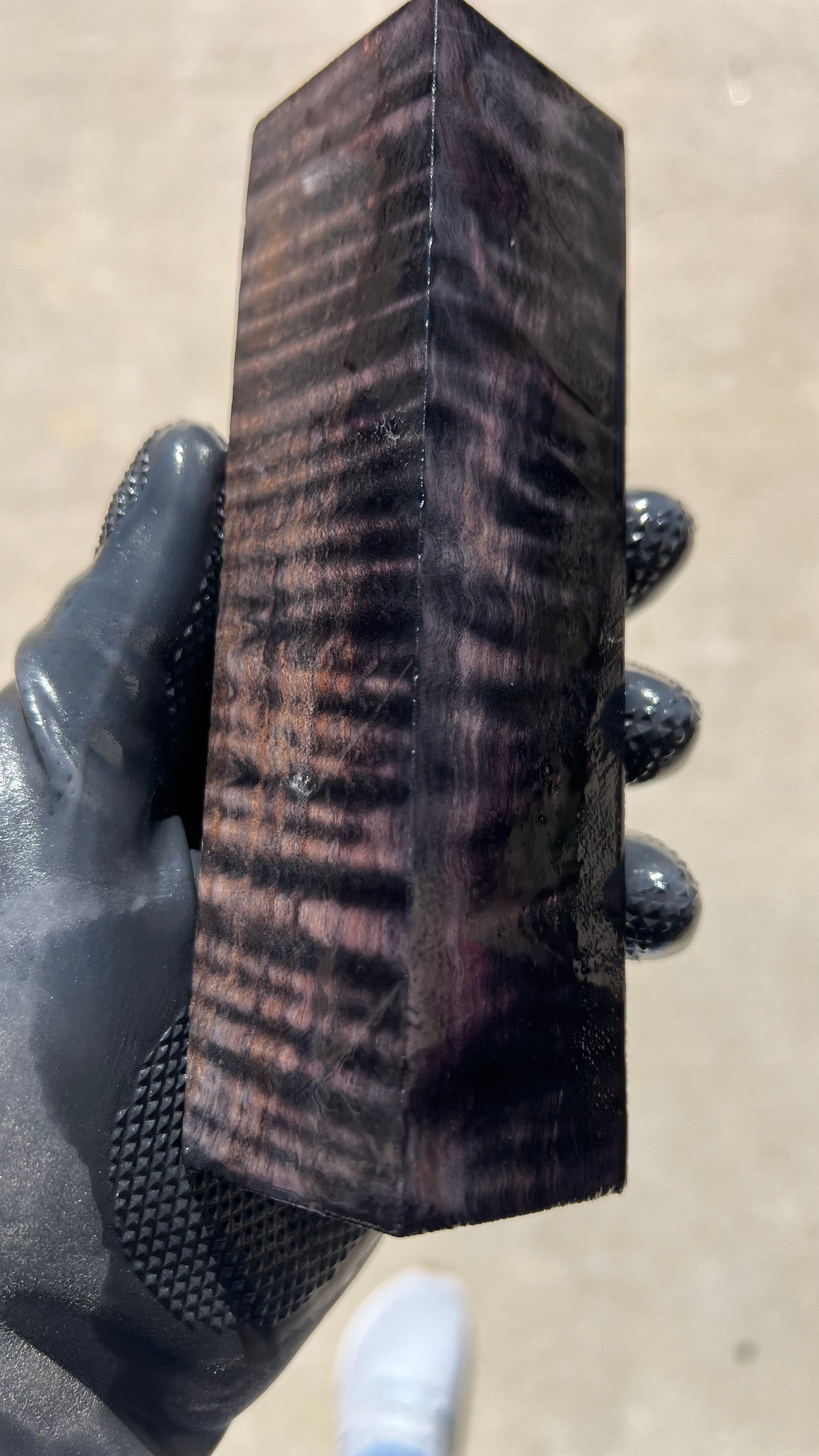 Curly Maple Block MPBB-113 (Stabilized