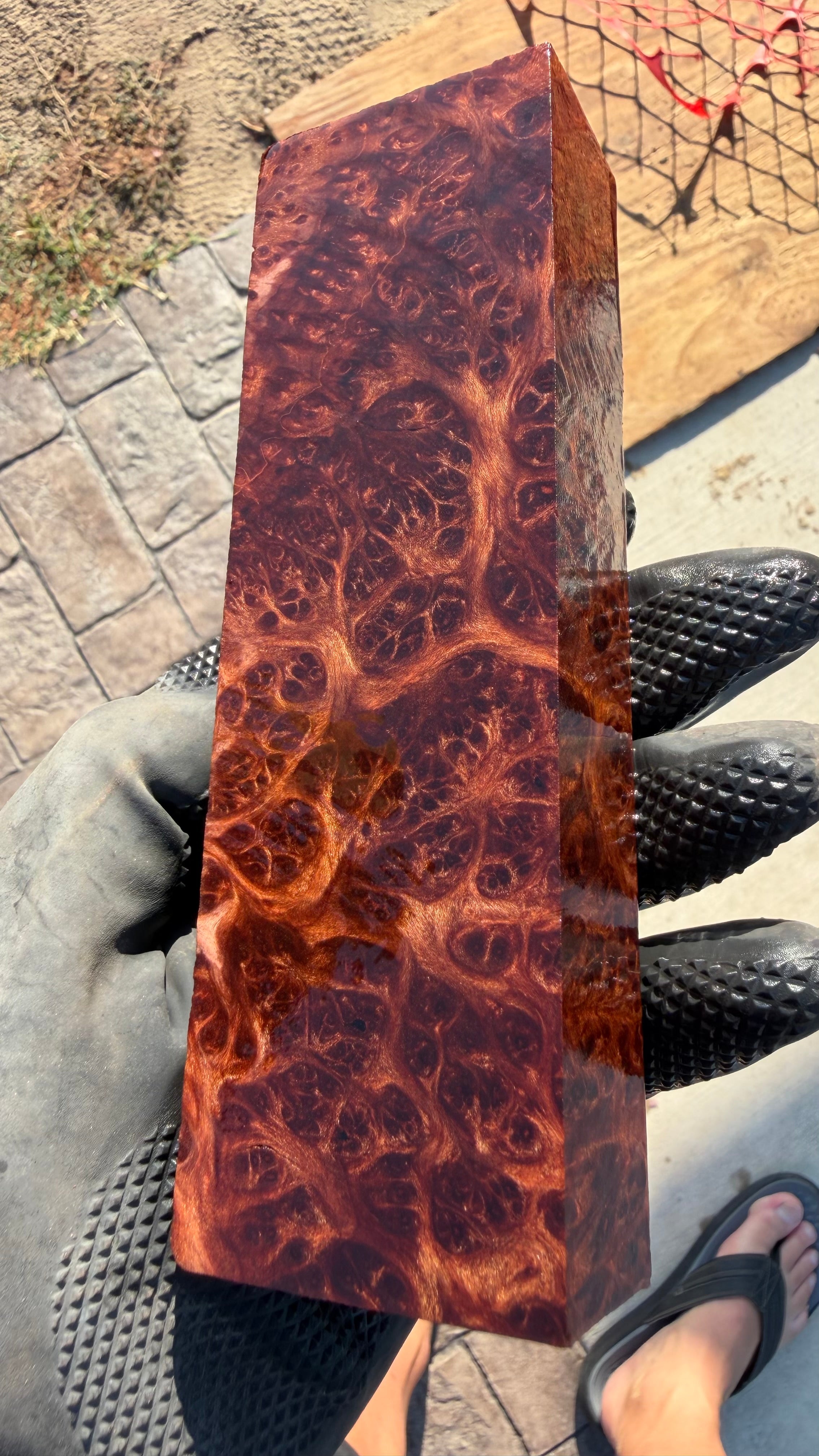 Redwood Burl Block RLBB-480 (Stabilized)