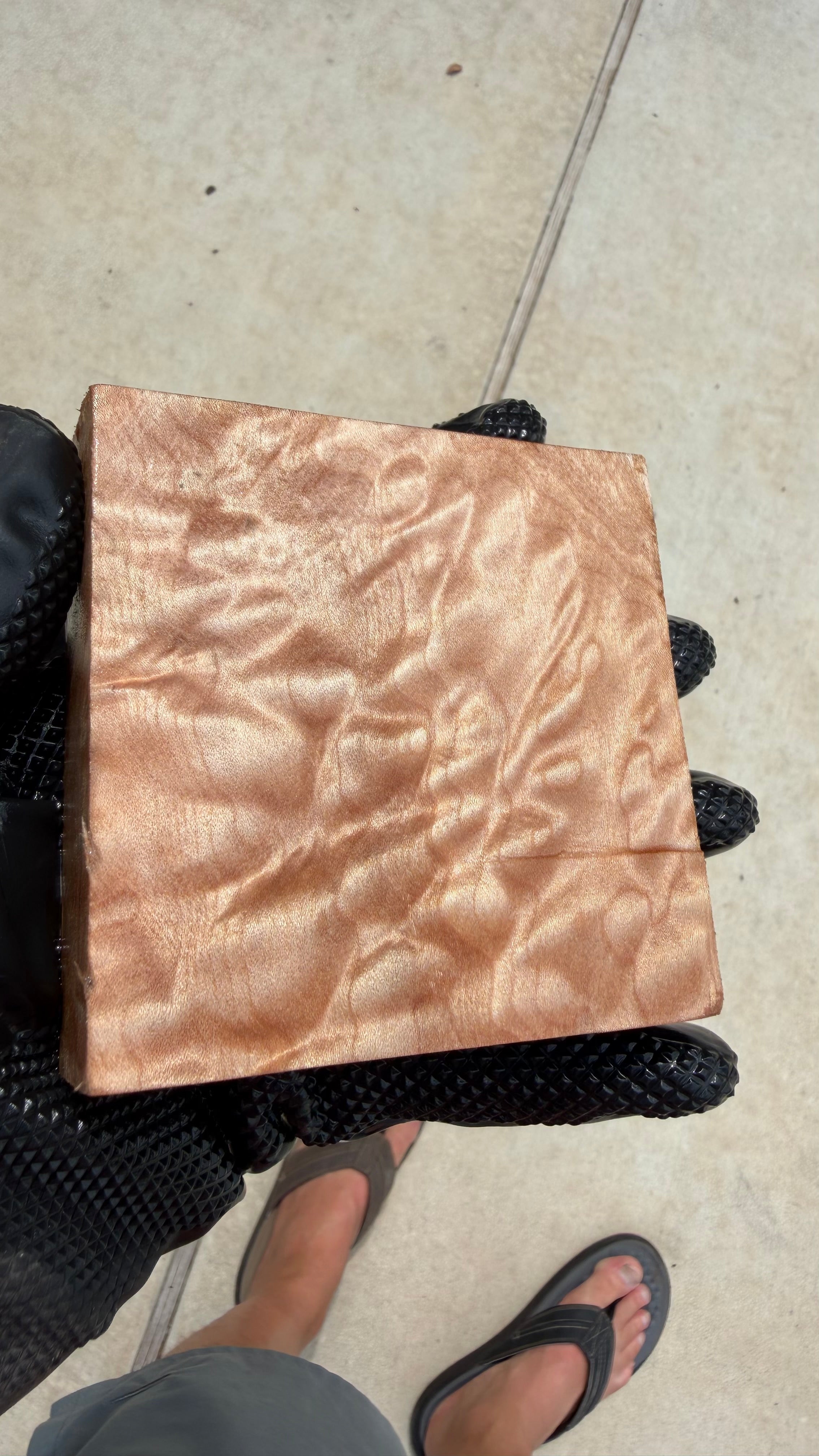 Quilted Maple Block MPBB-163 (Stabilized)