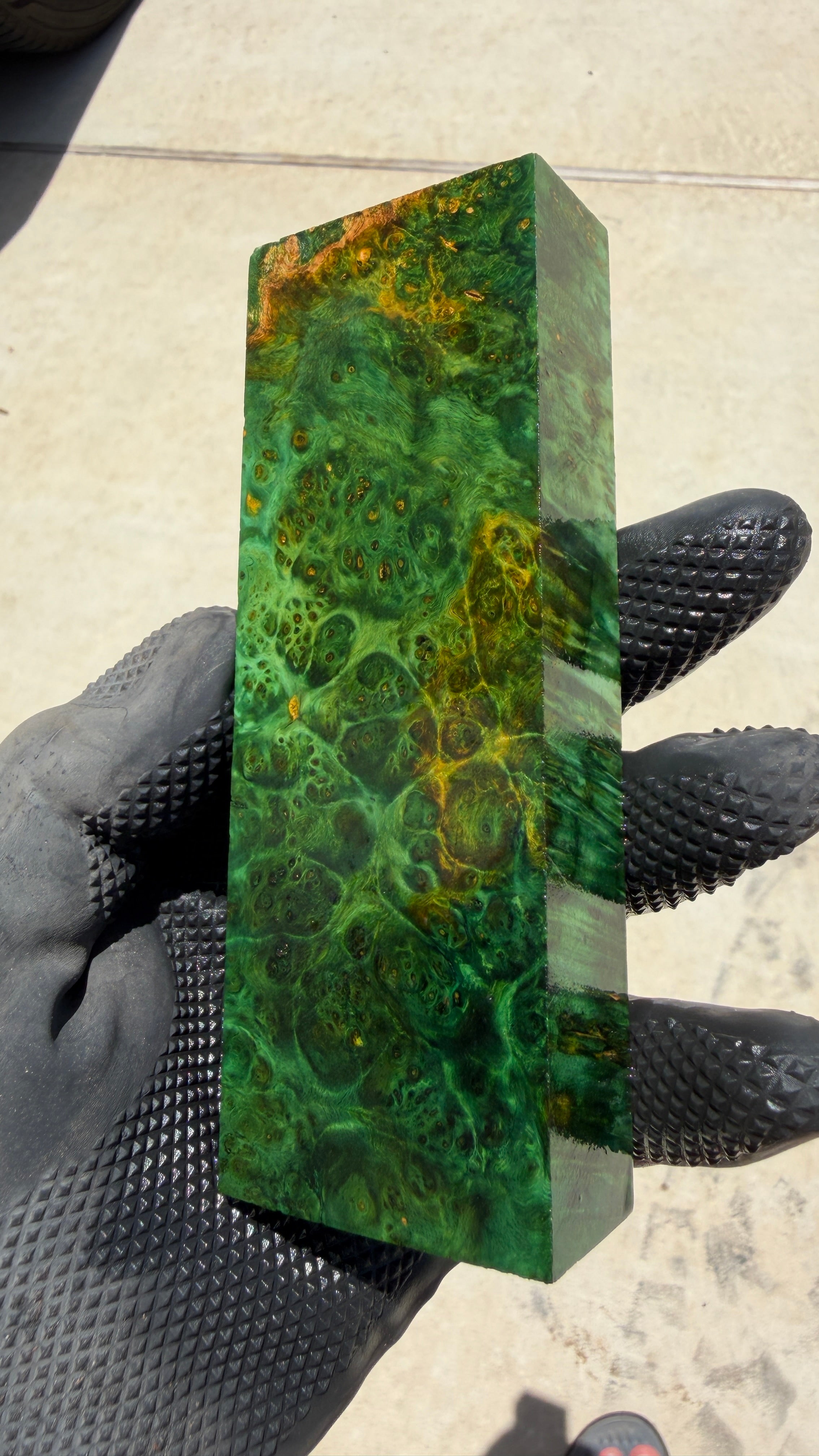 Box Elder Burl Block BEBB-229 (Stabilized)