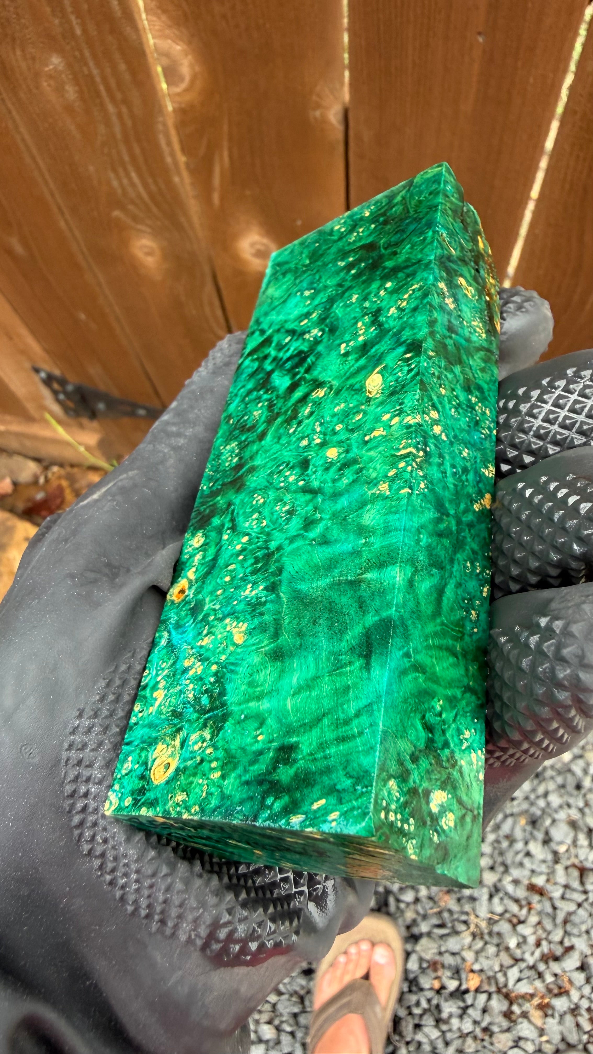 Box Elder Burl Block BEBB-194 (Stabilized)