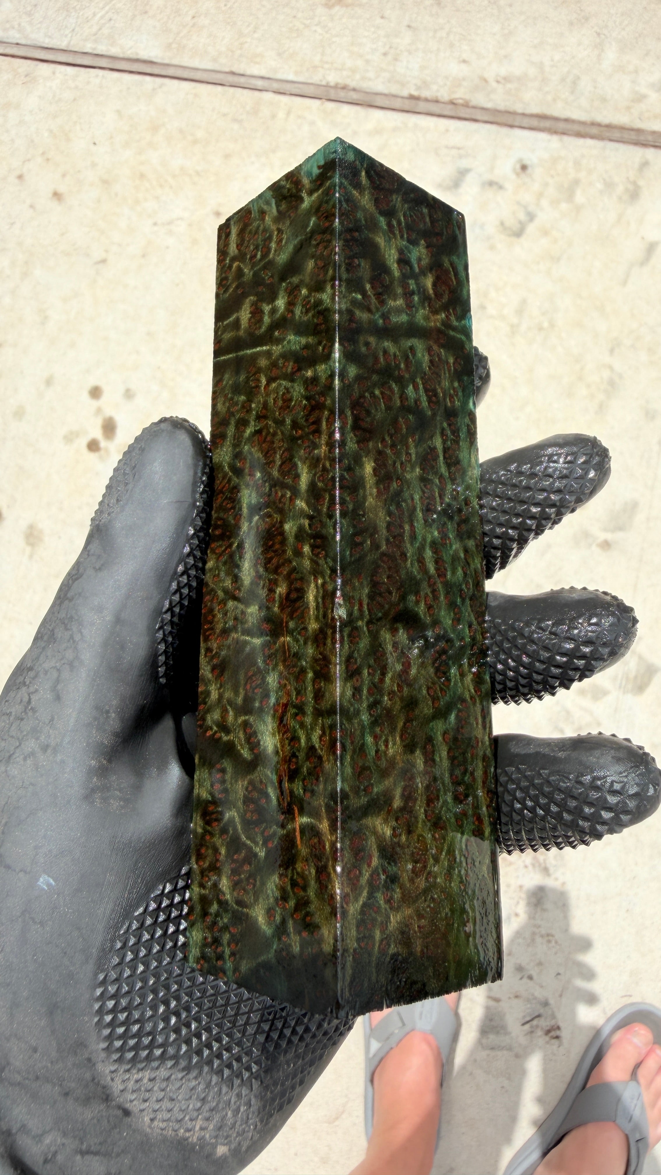 Redwood Burl Block RLBB-265 (Stabilized)