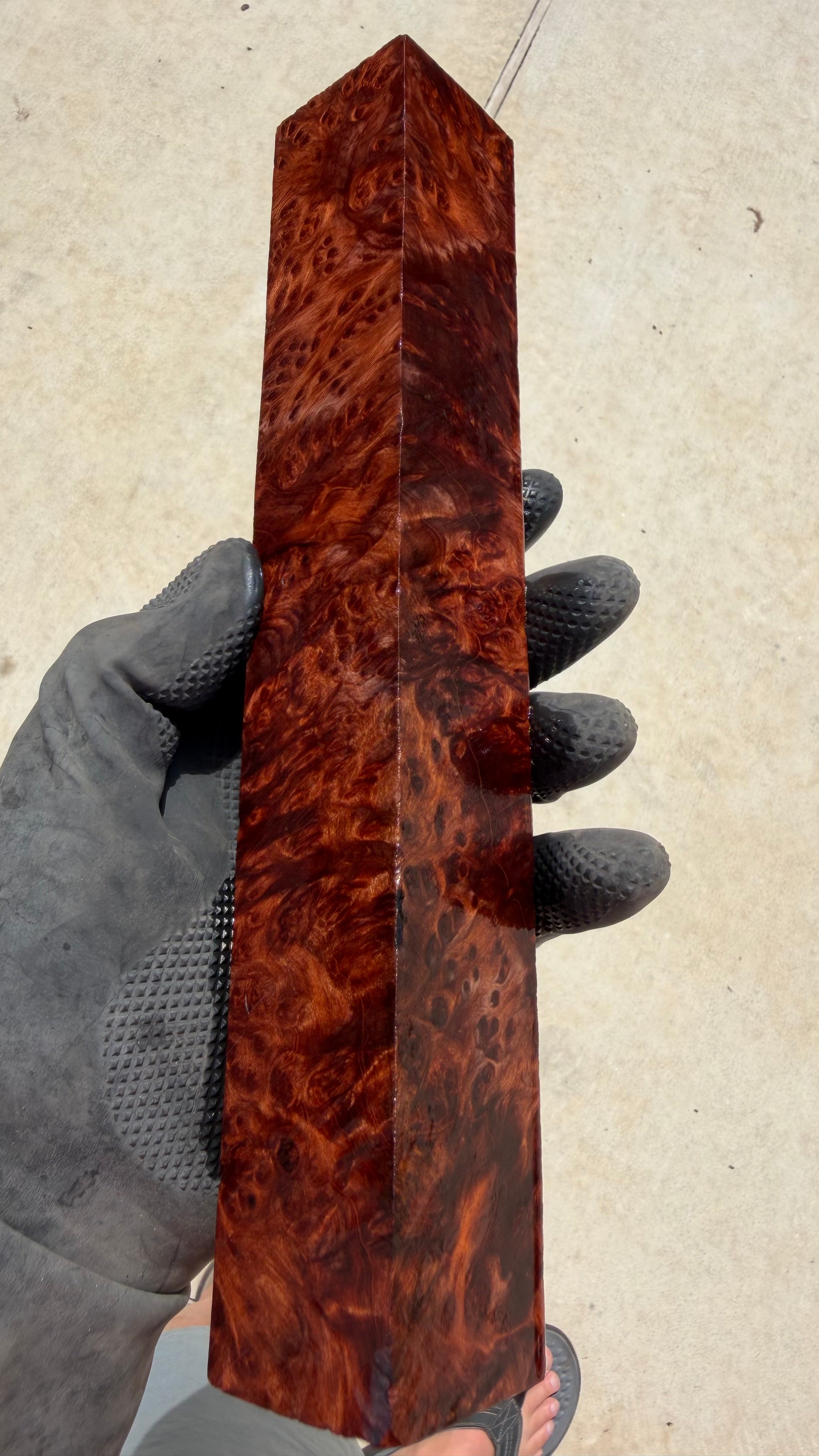Redwood Burl Block RLBB-462 (Stabilized)