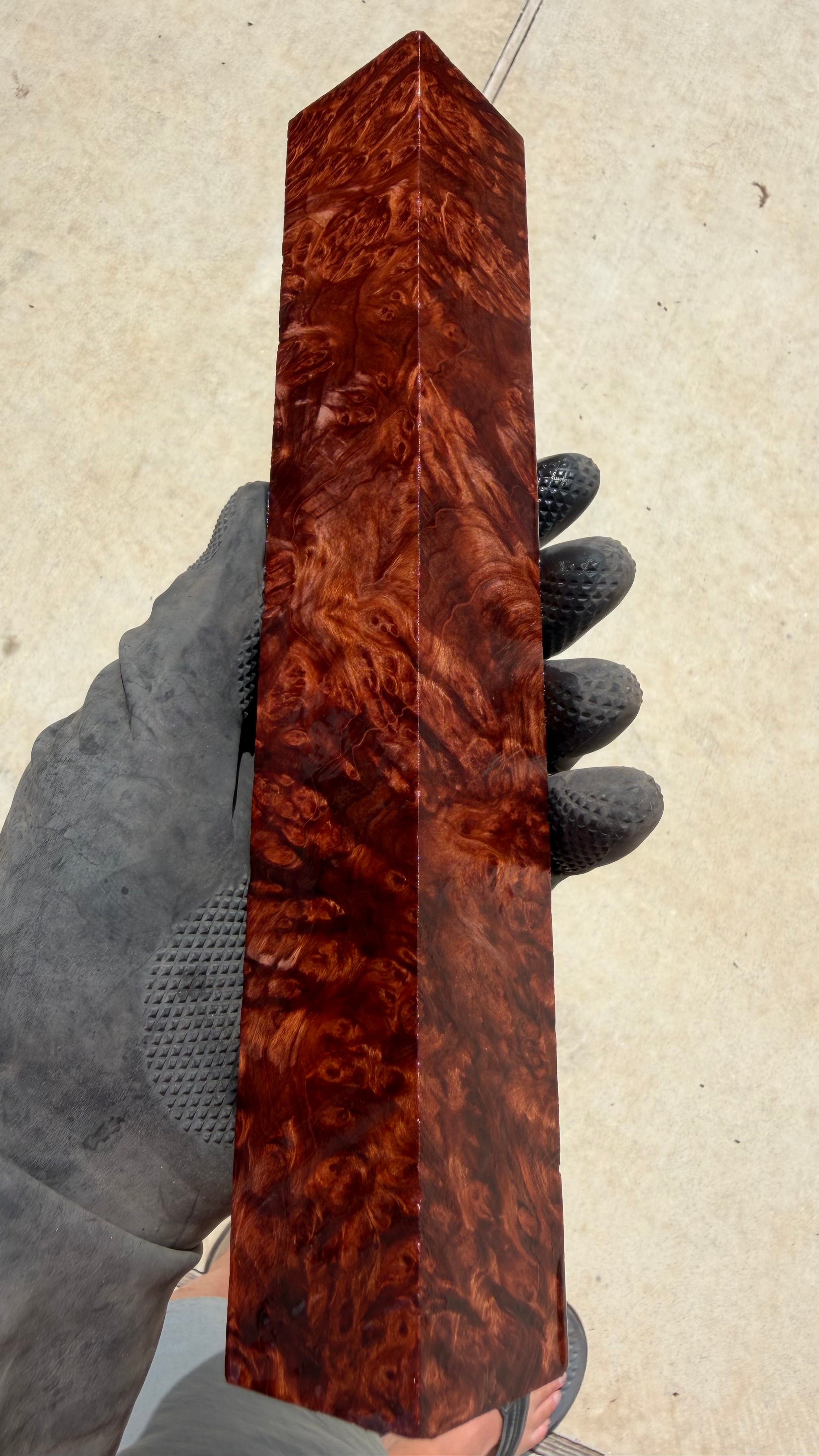 Redwood Burl Block RLBB-462 (Stabilized)