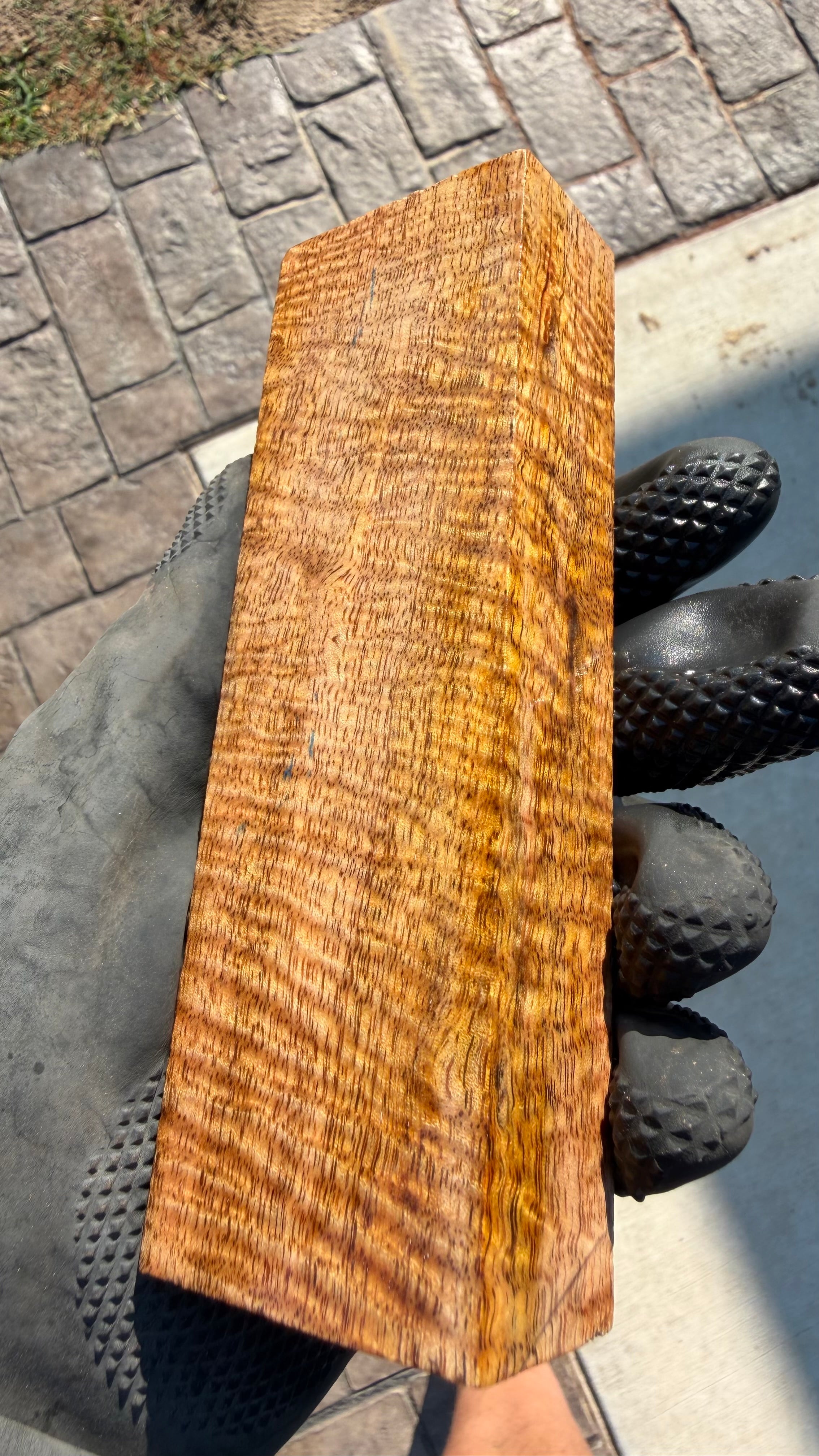 Curly Mango Block COMB-017 (Stabilized)