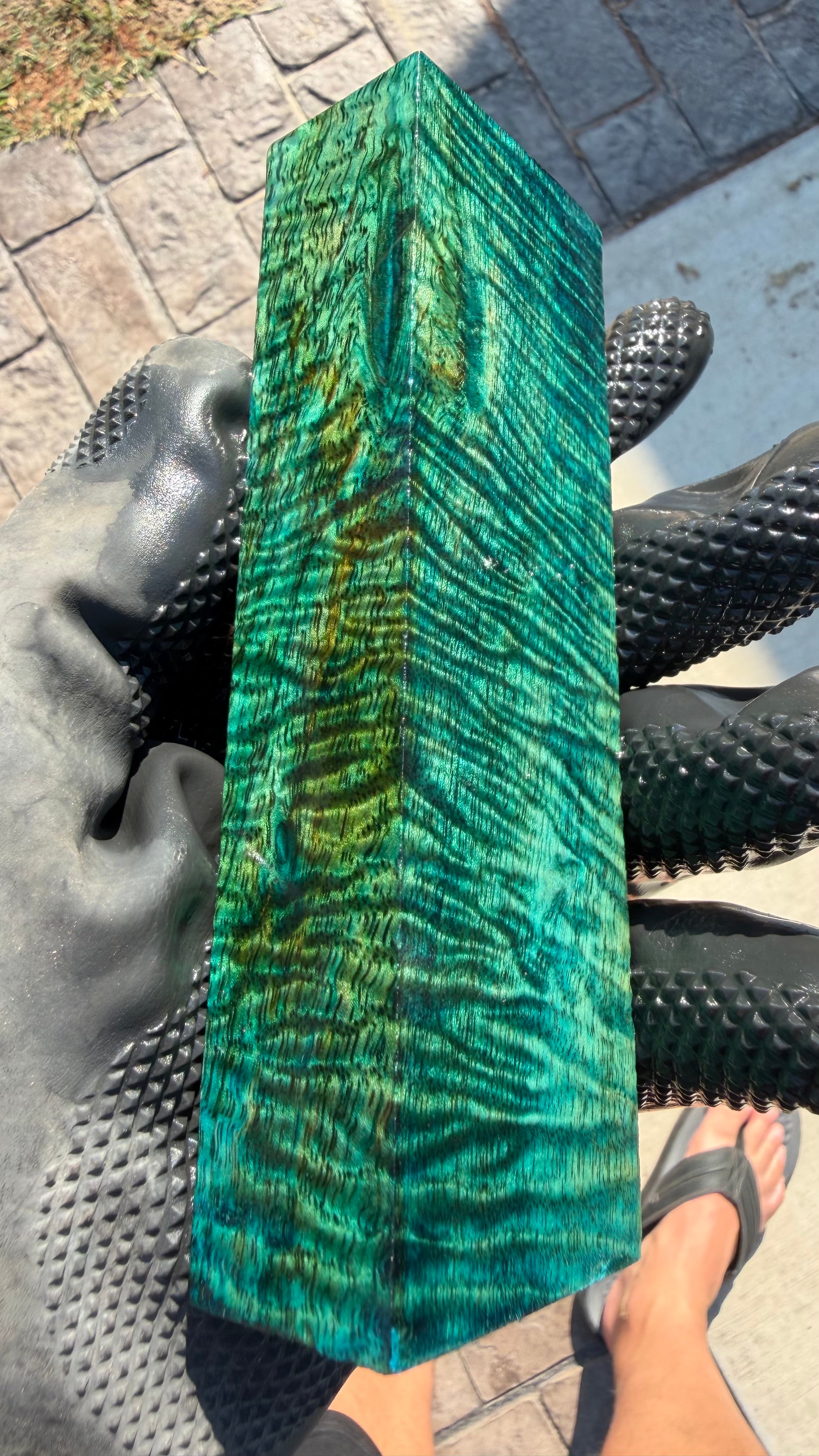 Curly Mango Block COMB-012 (Stabilized)