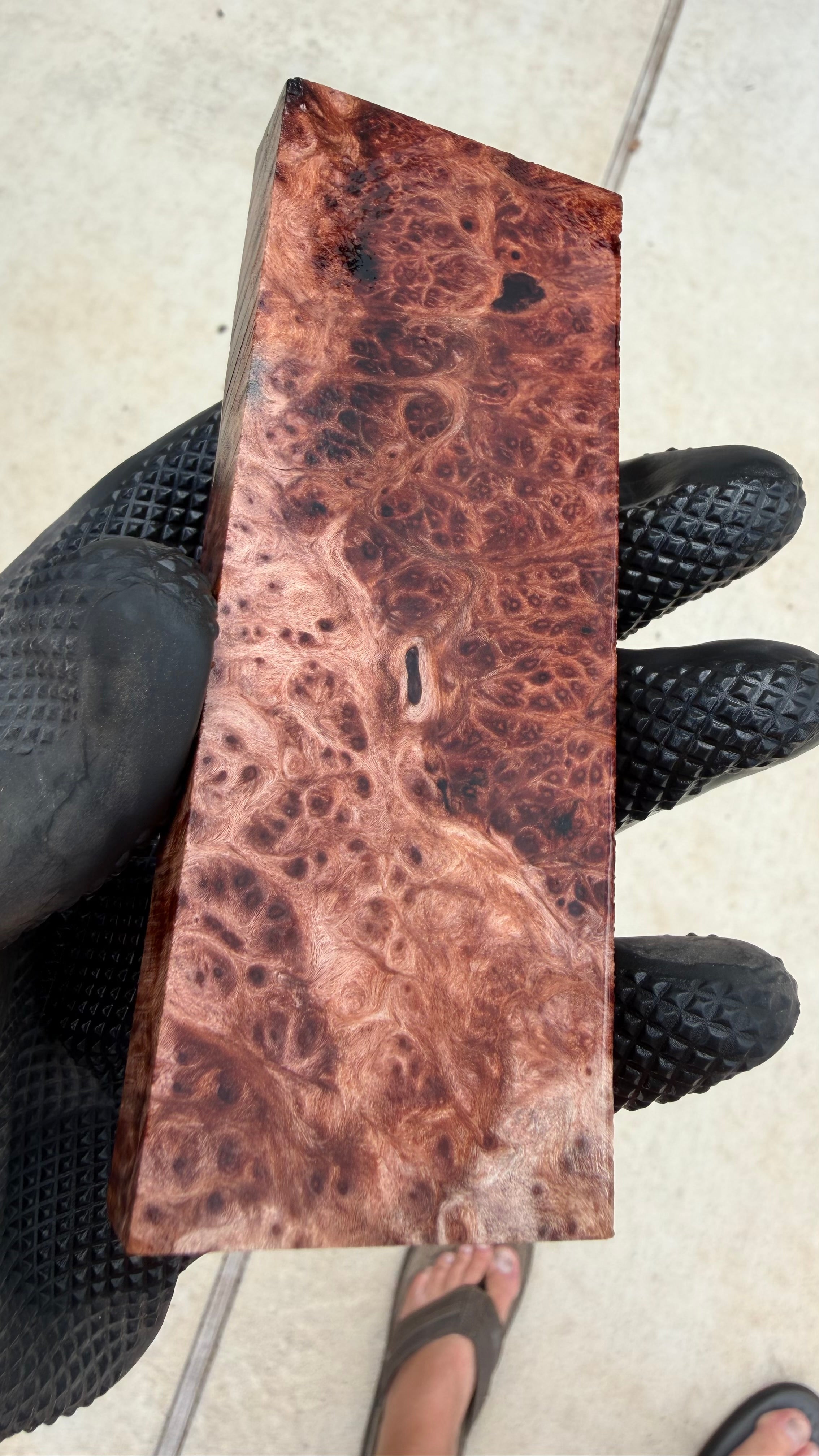 Redwood Burl Block RLBB-394 (Stabilized)