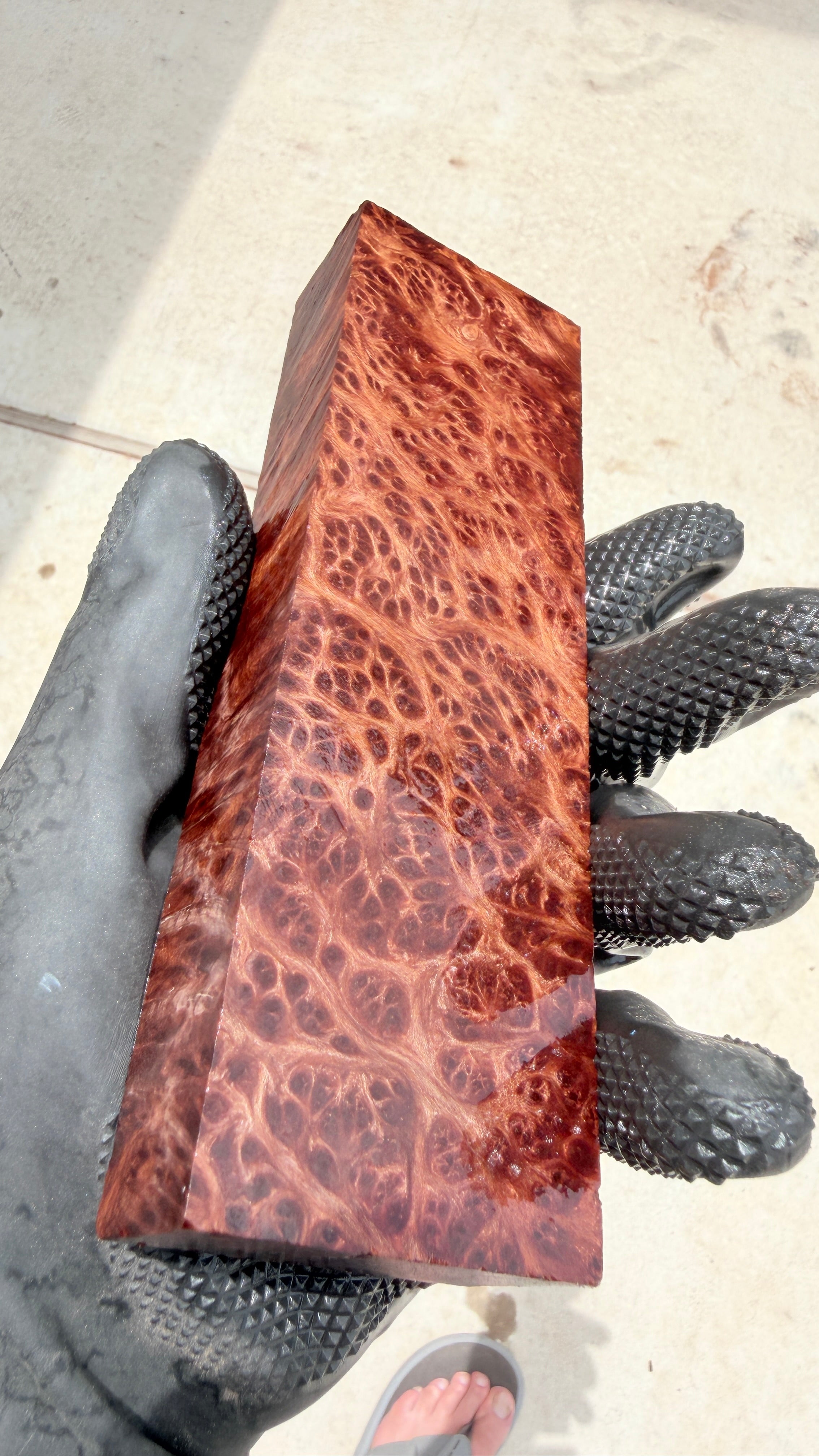 Redwood Burl Block RLBB-446 (Stabilized)
